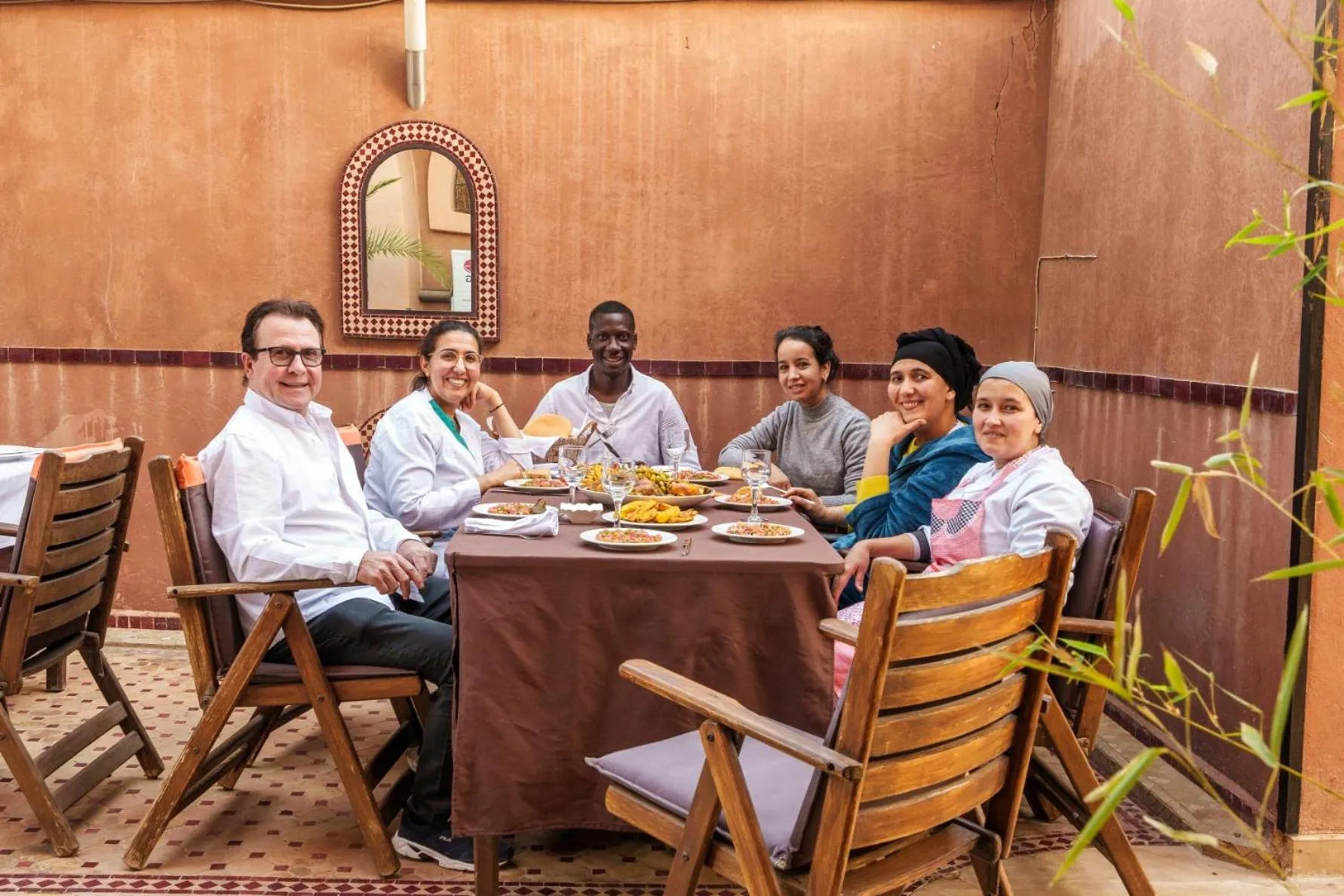 Staff in Riad Ushuaia La Villa - Centre Marrakech