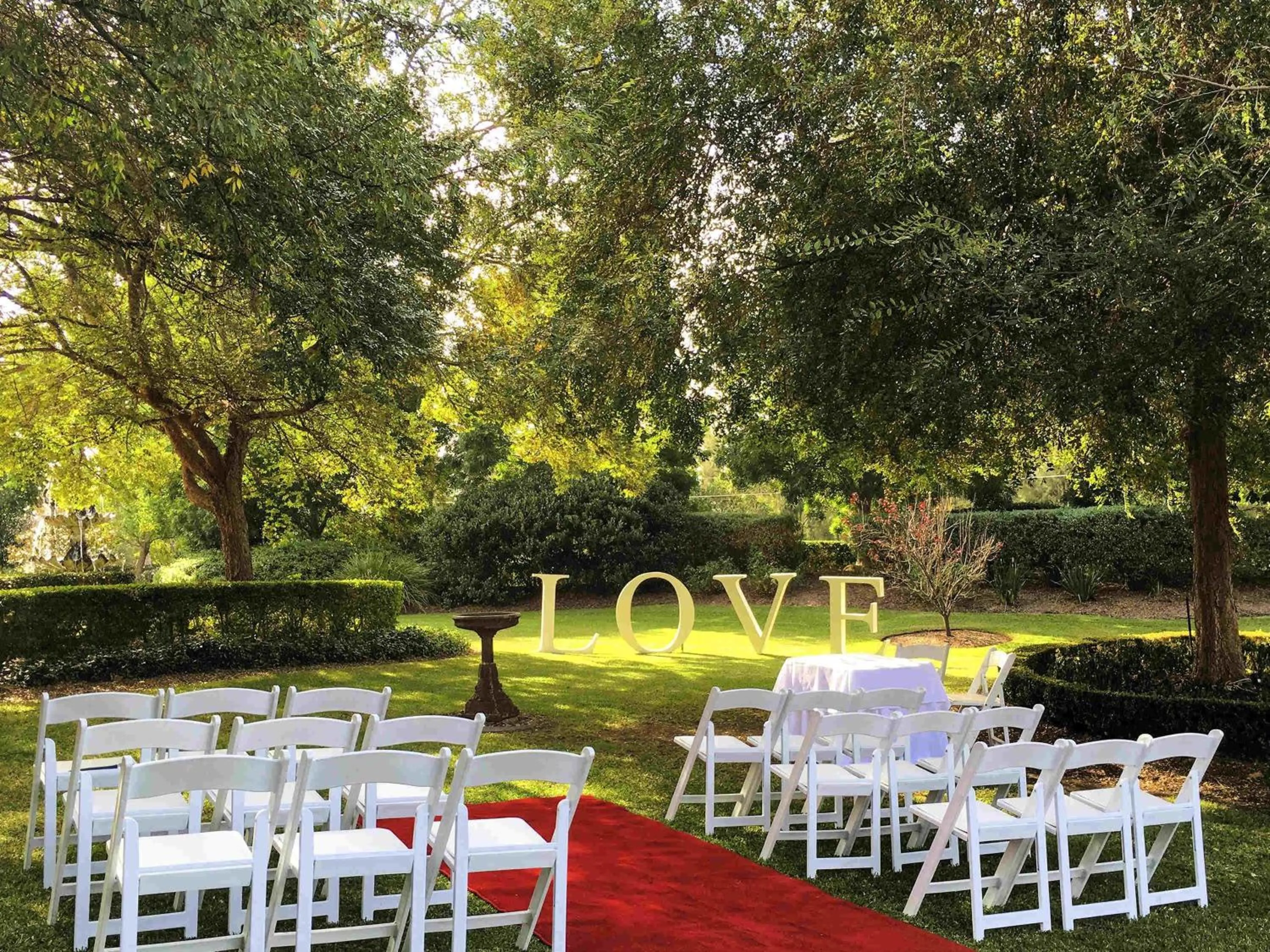 wedding in Mercure Hunter Valley Gardens