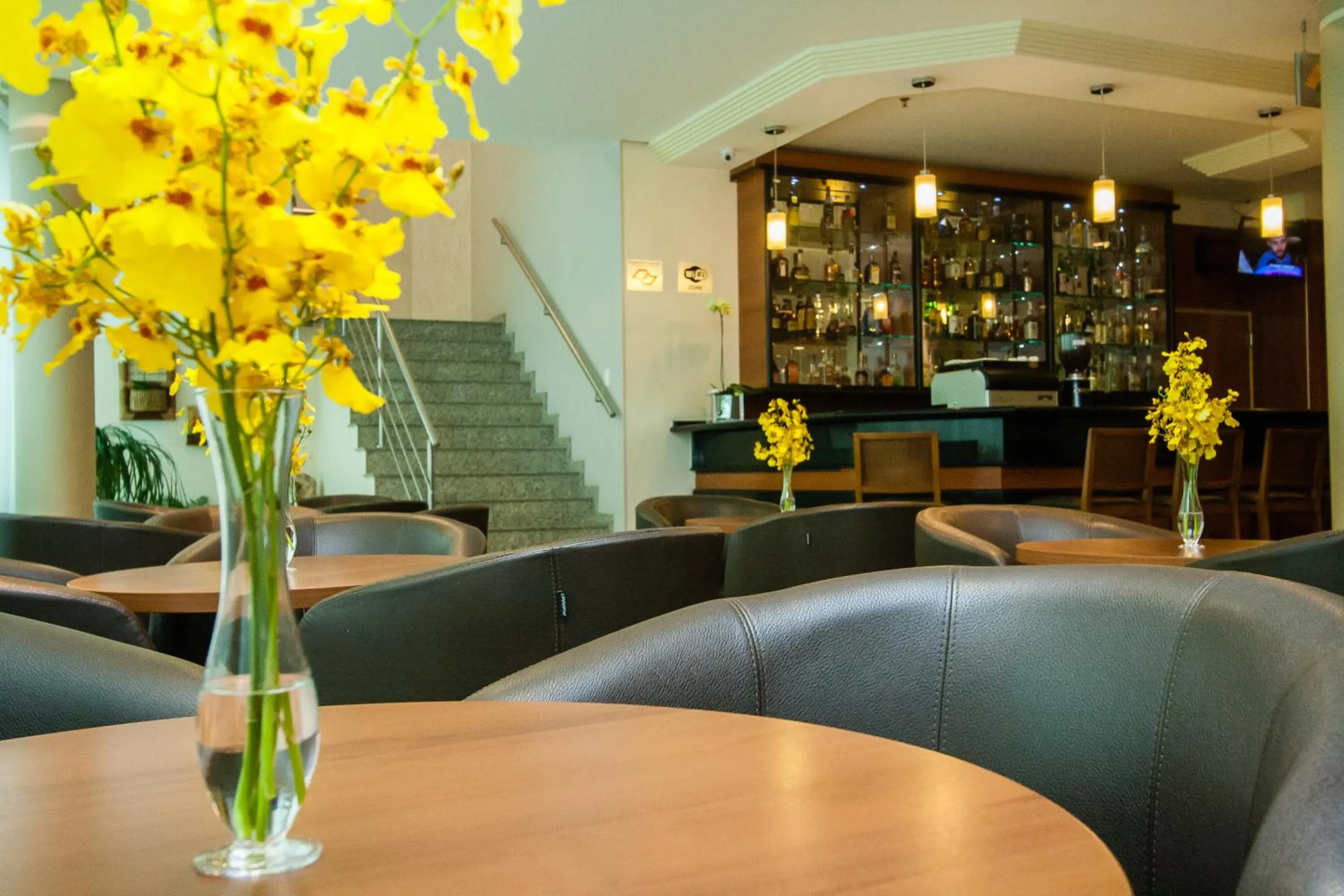 Living room in Leques Brasil Hotel Escola