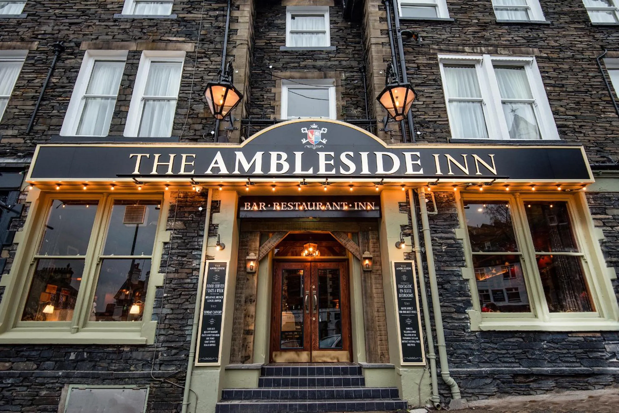 Facade/entrance in The Ambleside Inn - The Inn Collection Group