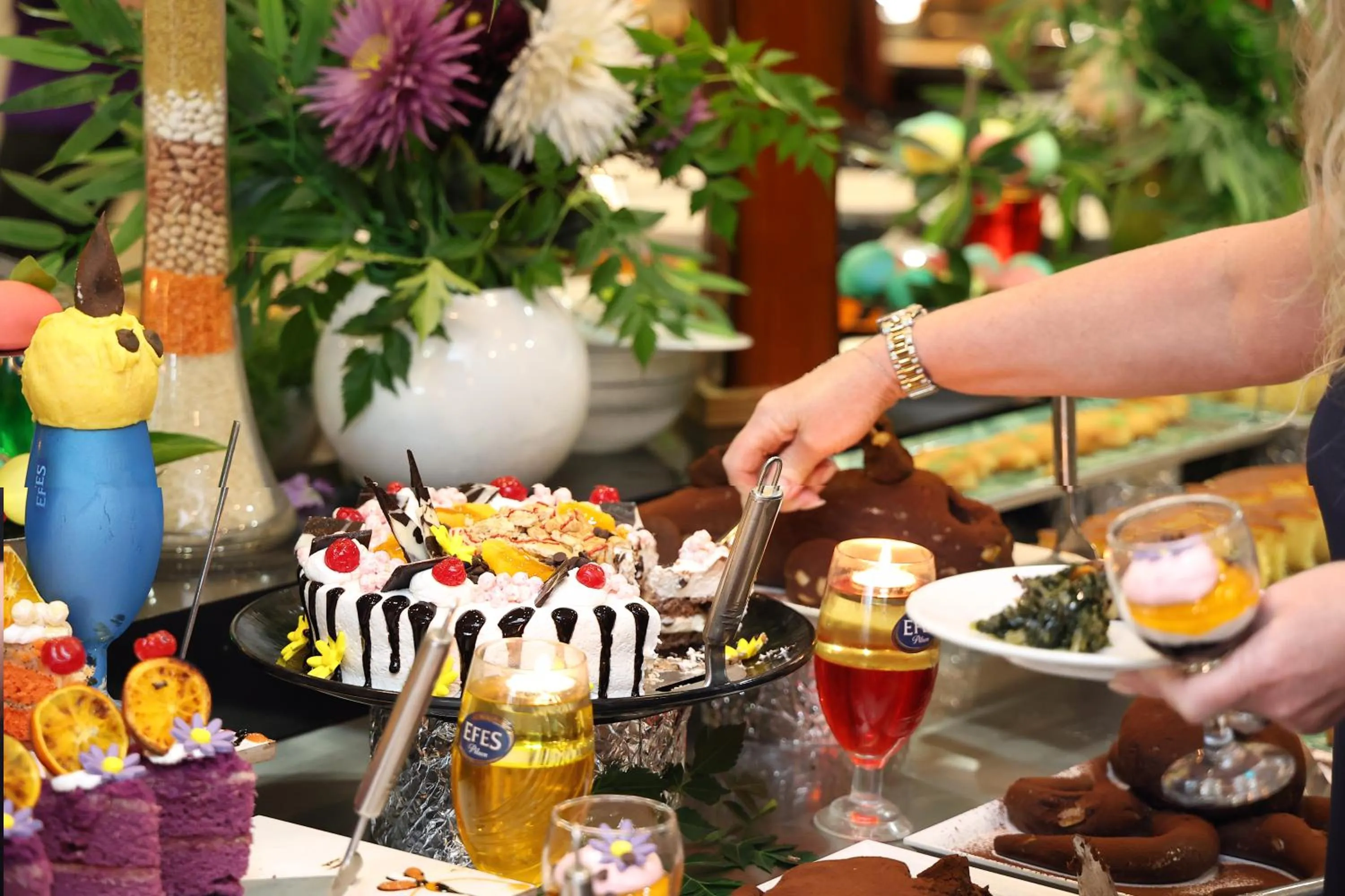 Restaurant/places to eat in Side Yeşilöz Hotel