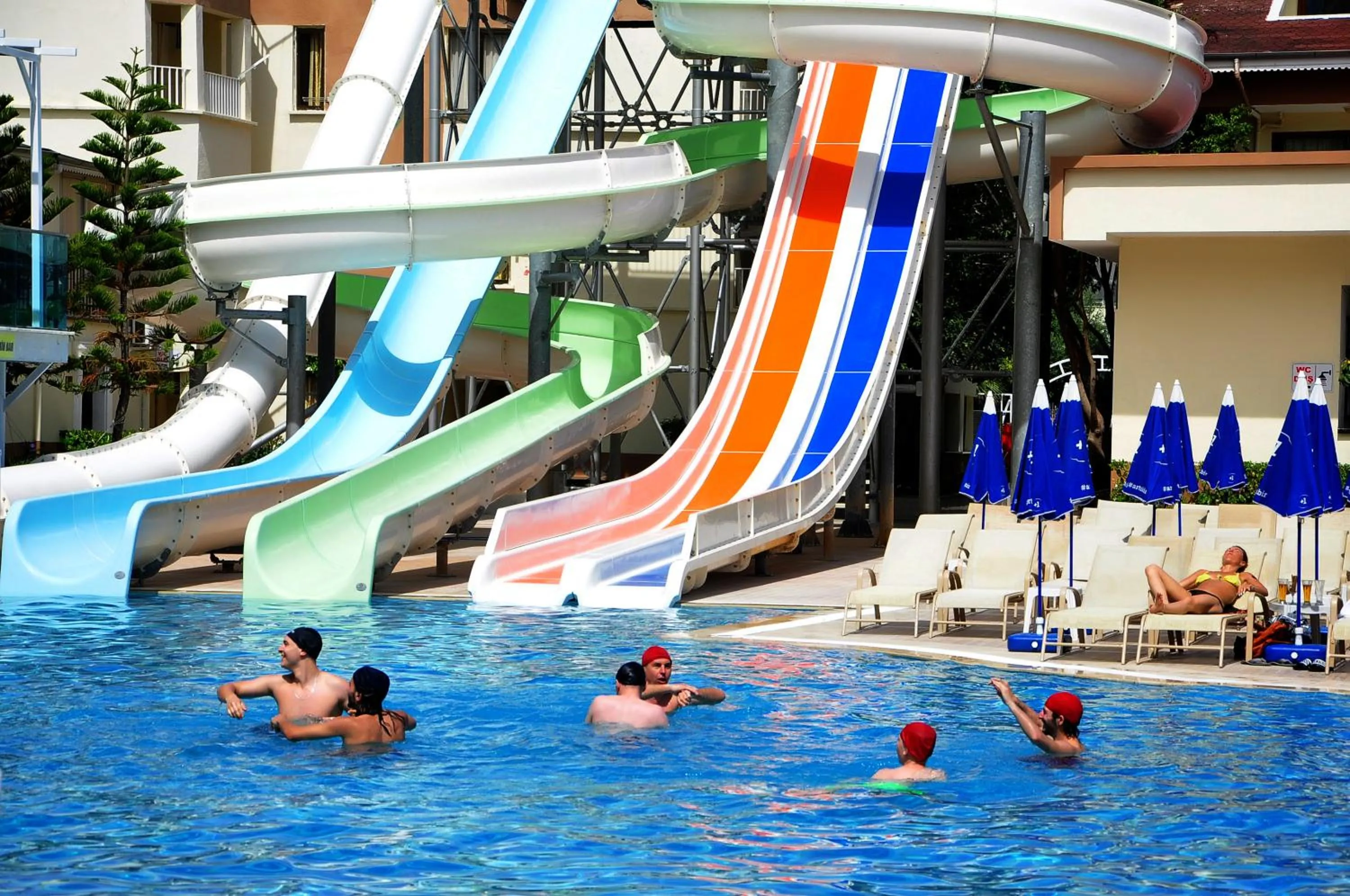 People in Side Yeşilöz Hotel