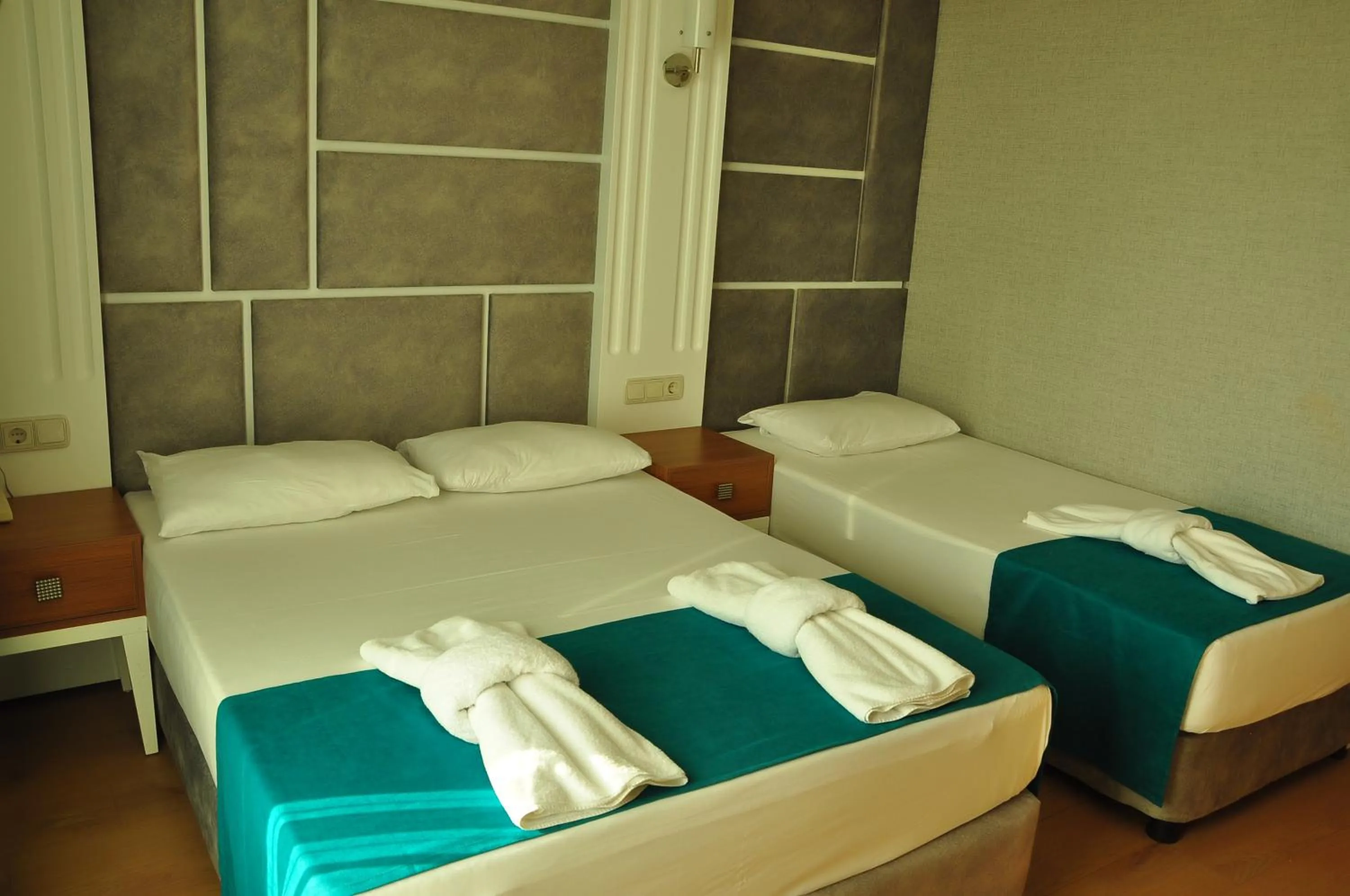 Bed in Side Yeşilöz Hotel