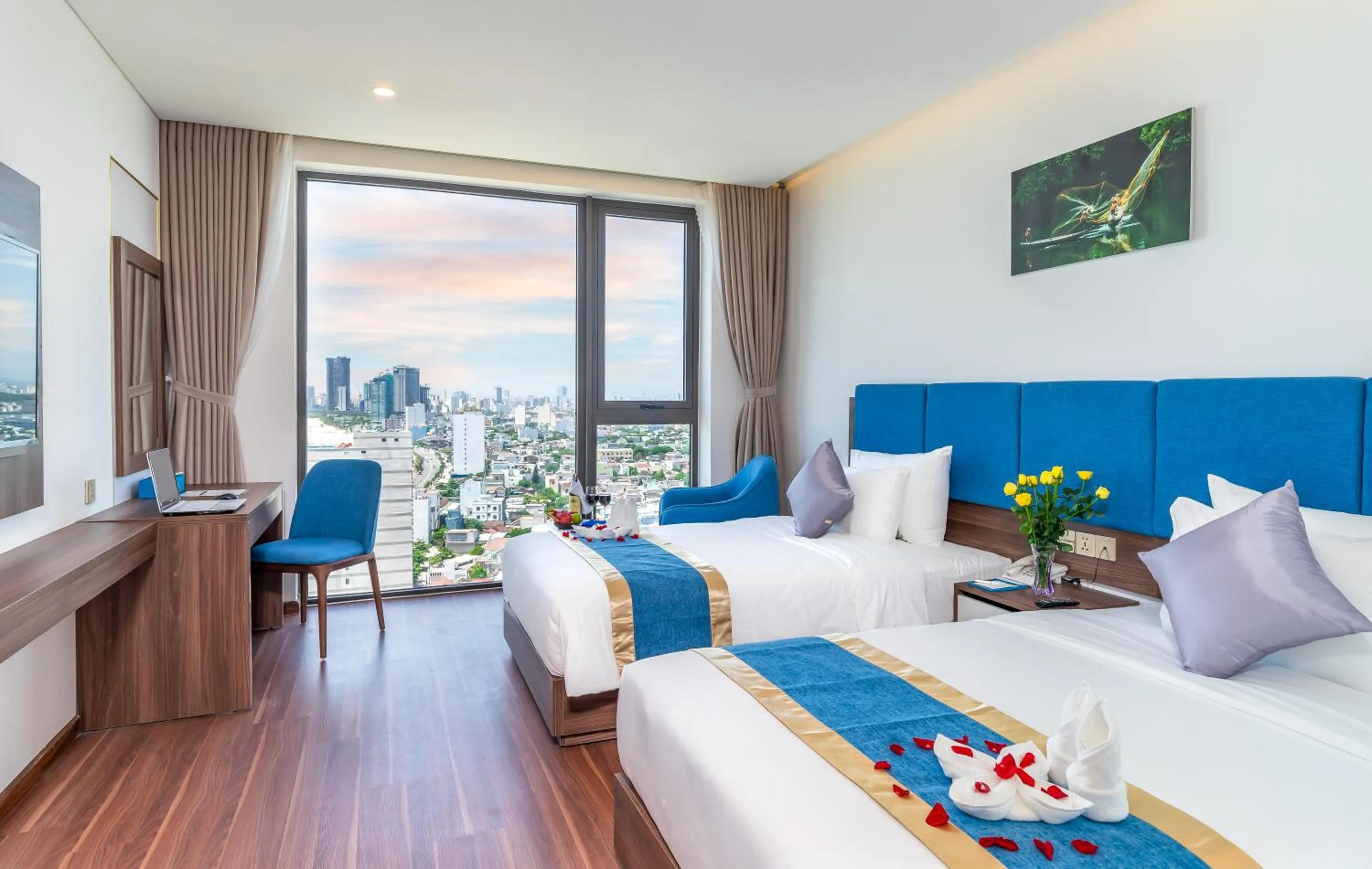 Photo of the whole room, Bed in Grand Gold Hotel