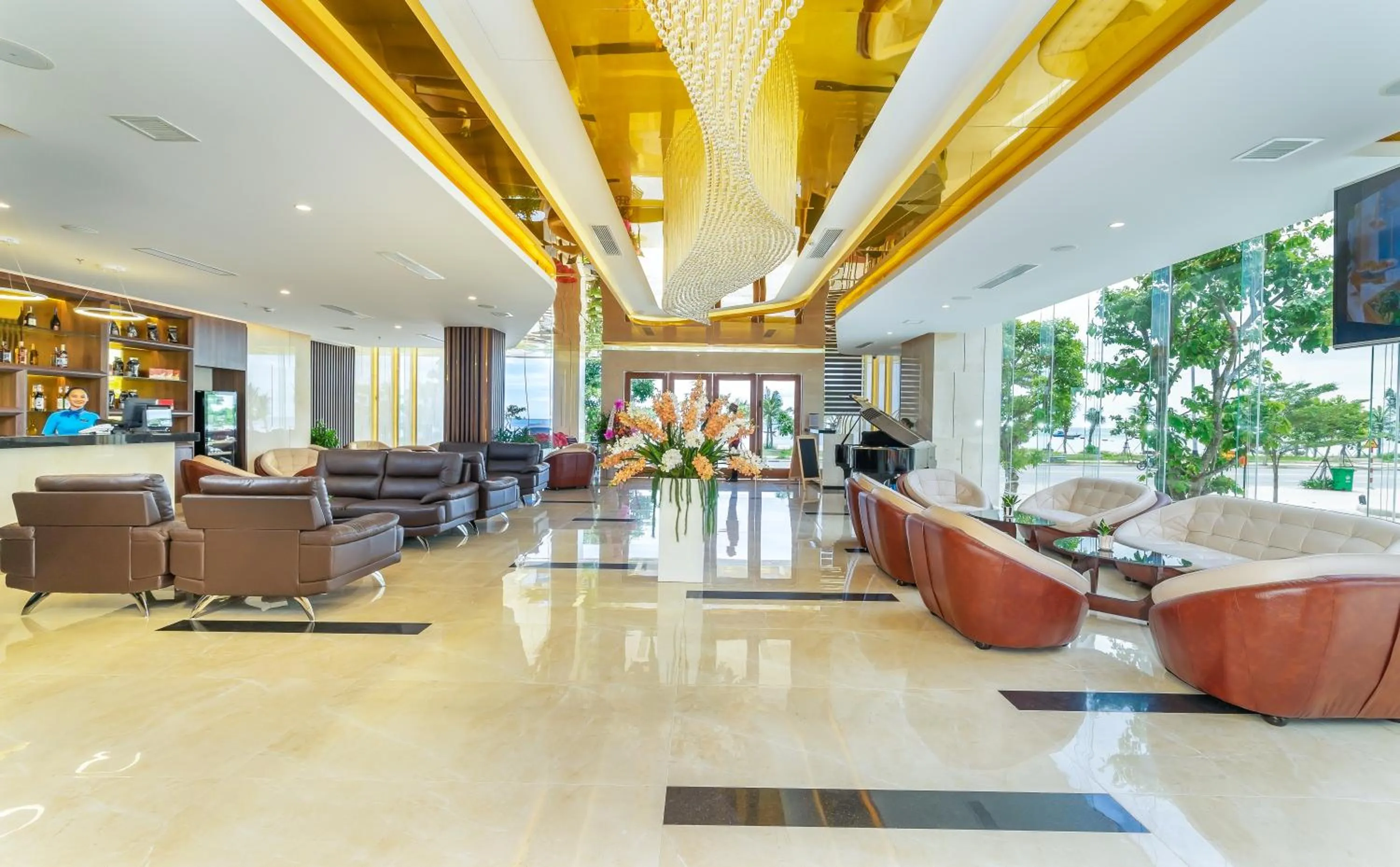 Lobby or reception in Grand Gold Hotel