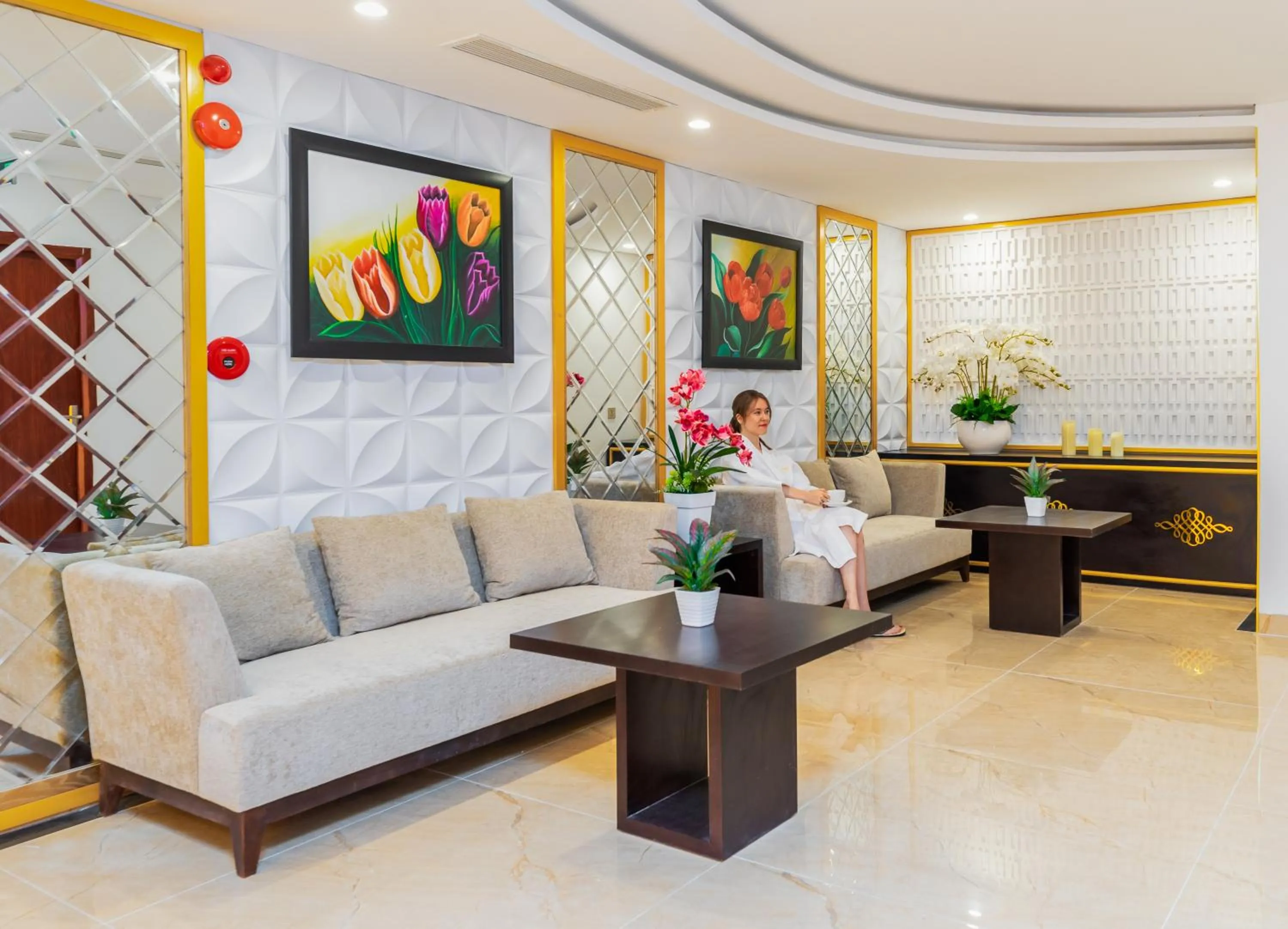 Lobby or reception in Grand Gold Hotel