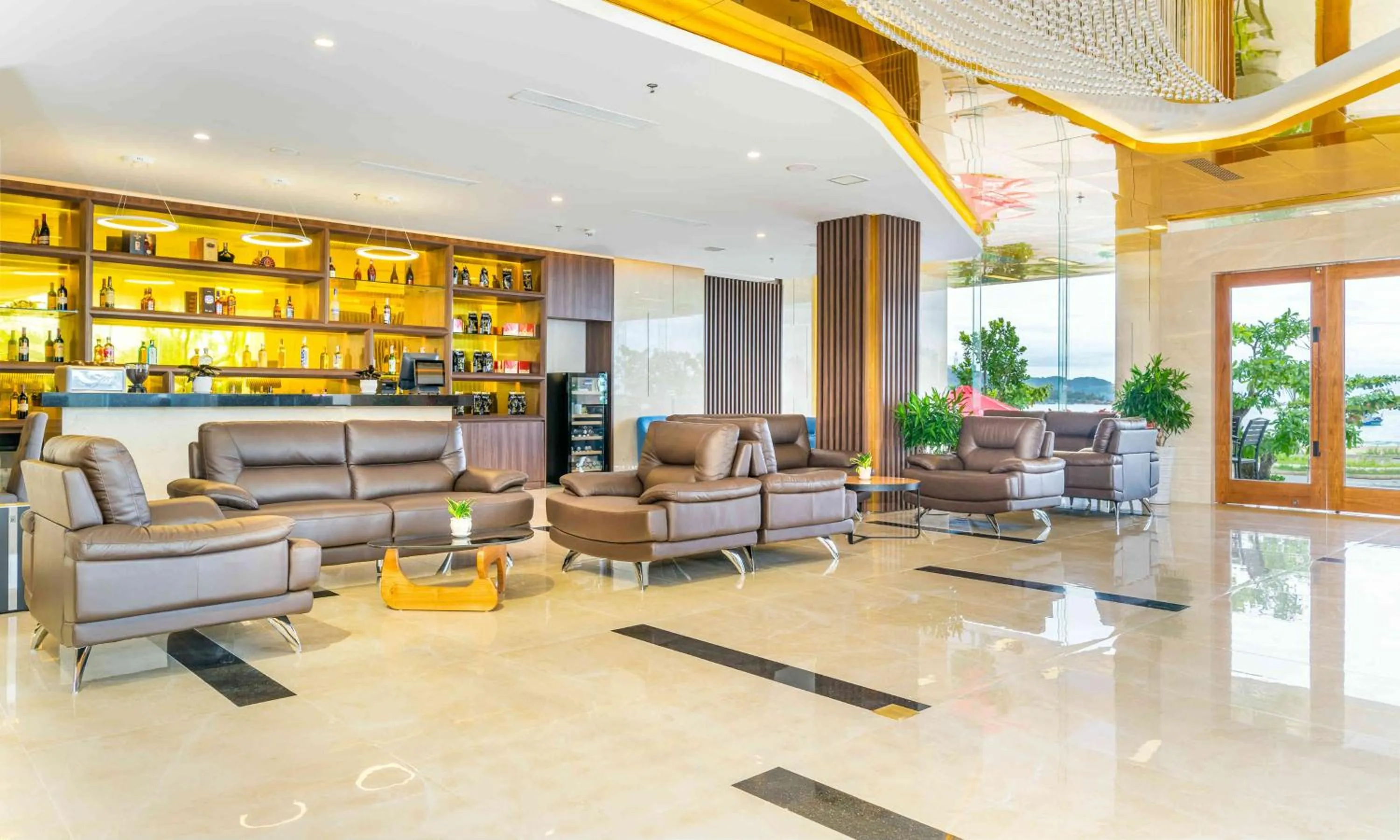 Lounge or bar in Grand Gold Hotel