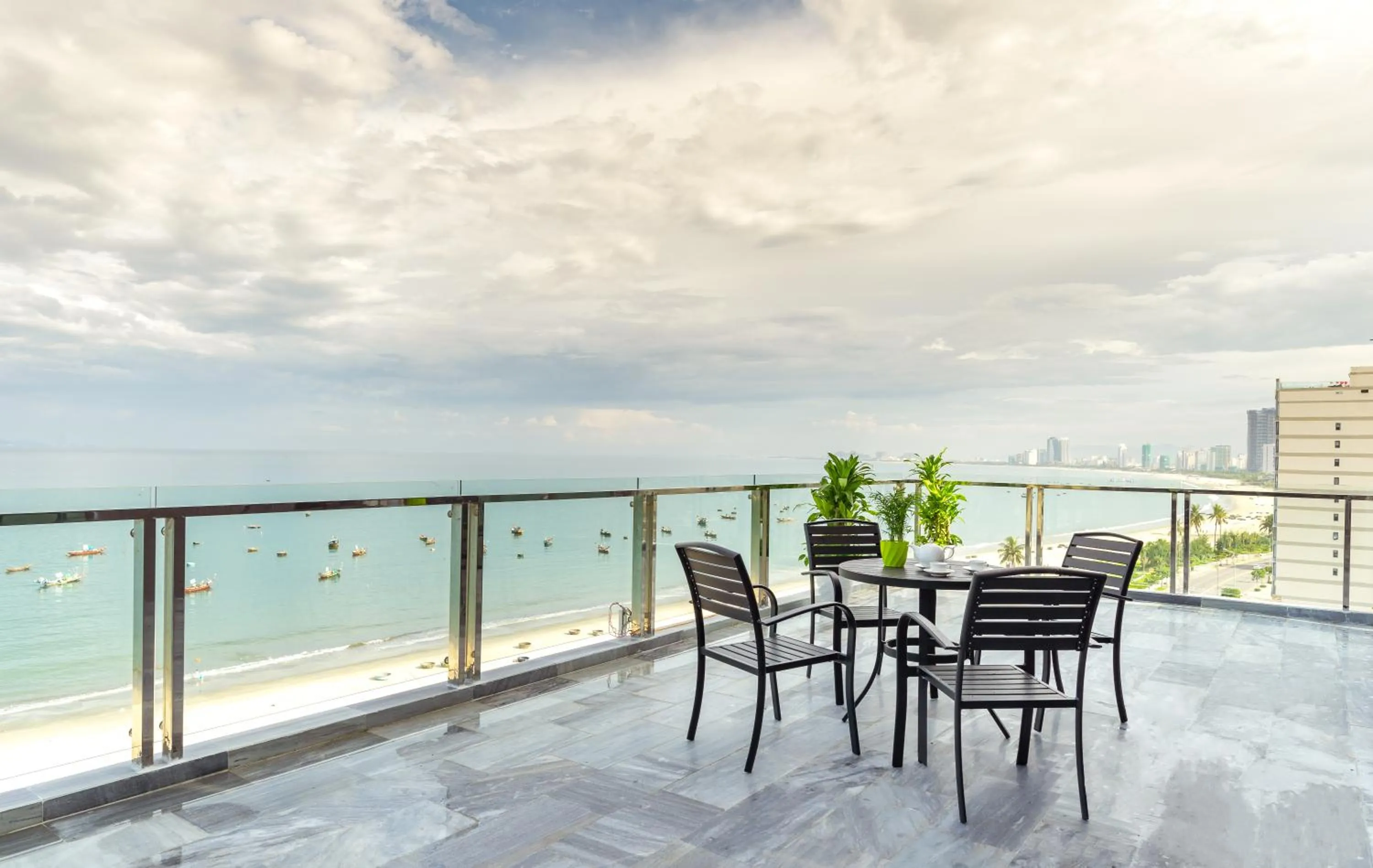 Balcony/Terrace in Grand Gold Hotel