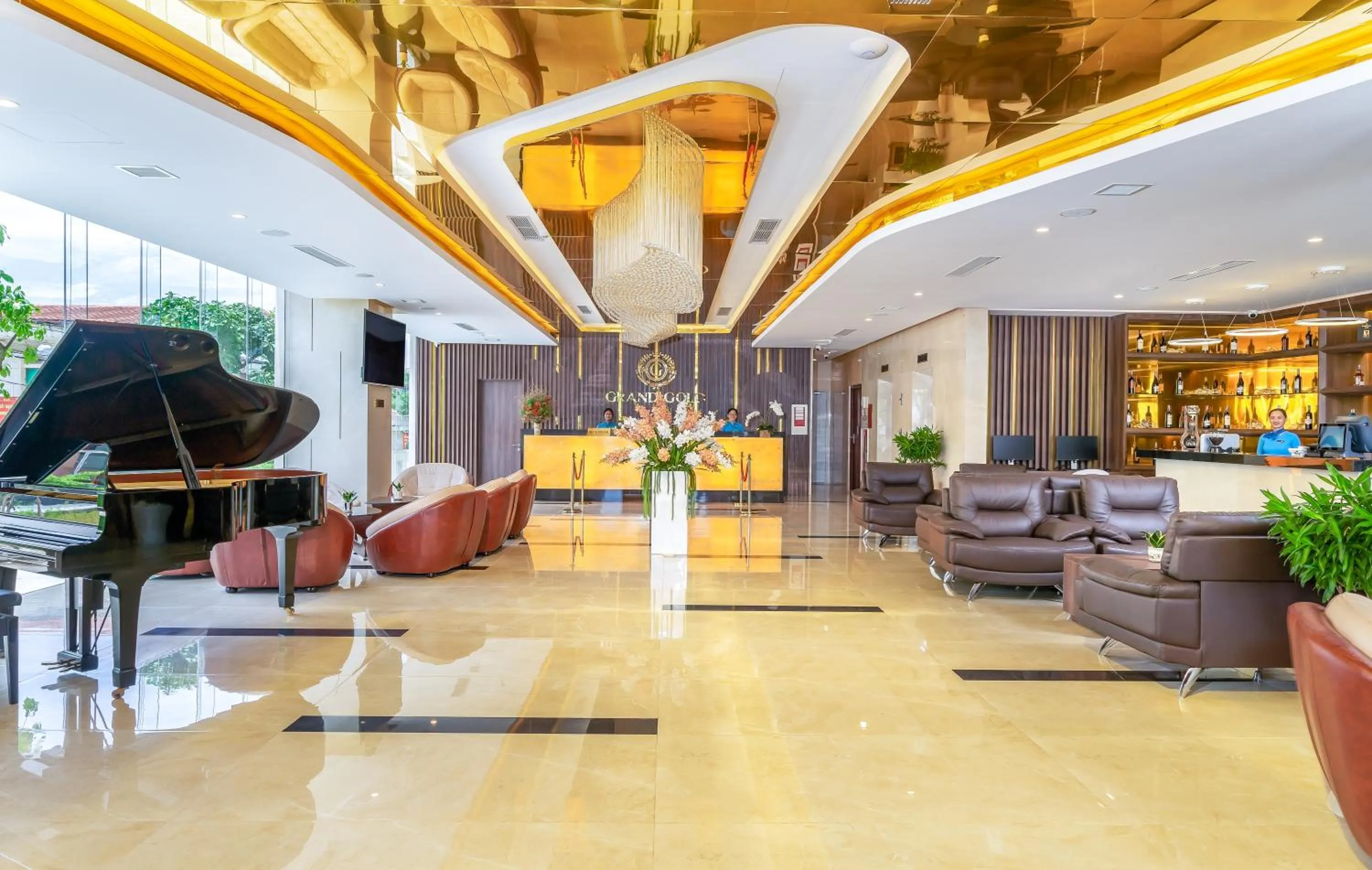 Lobby or reception in Grand Gold Hotel