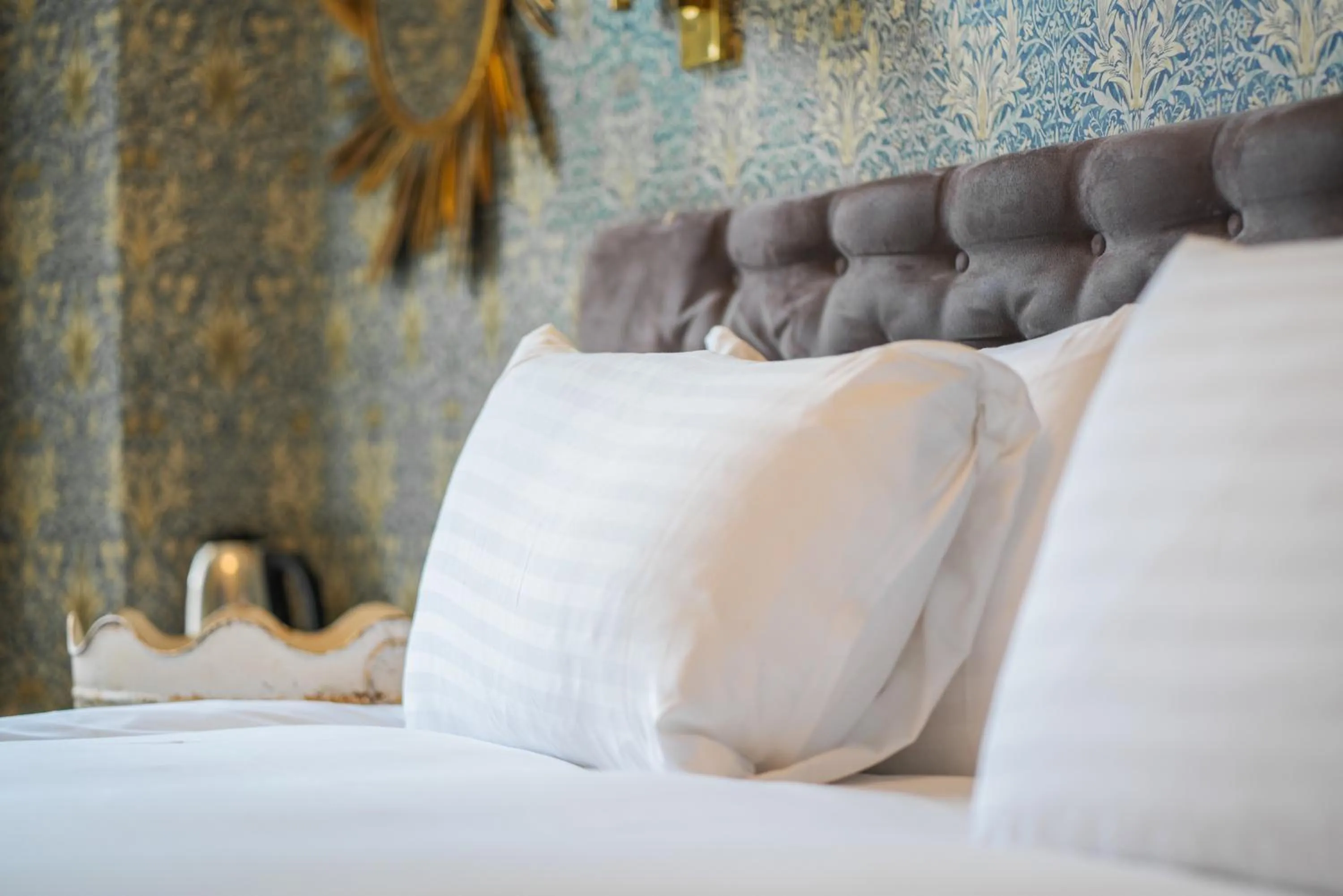 Bed in Broome Park Hotel