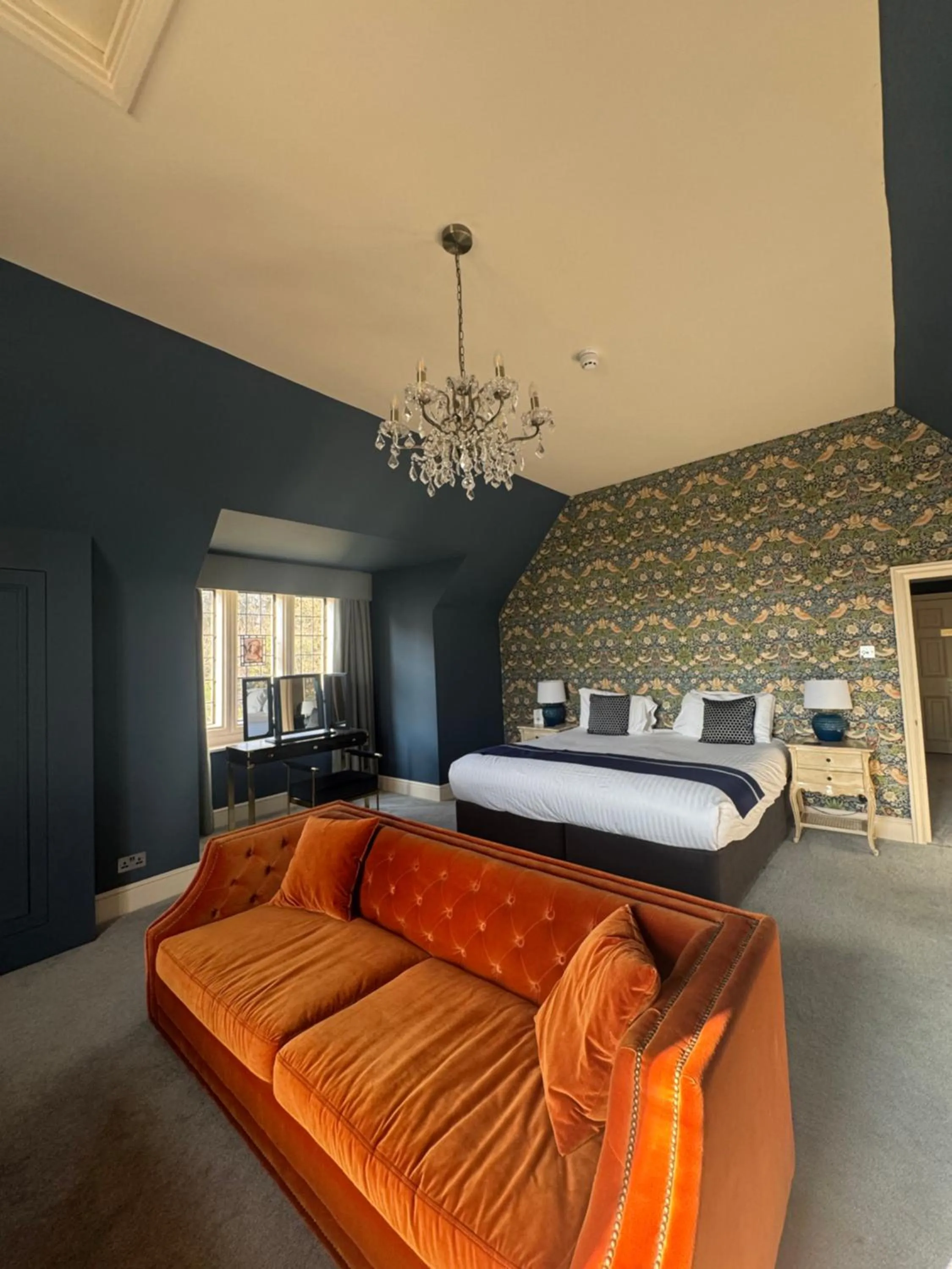 Bed in Broome Park Hotel