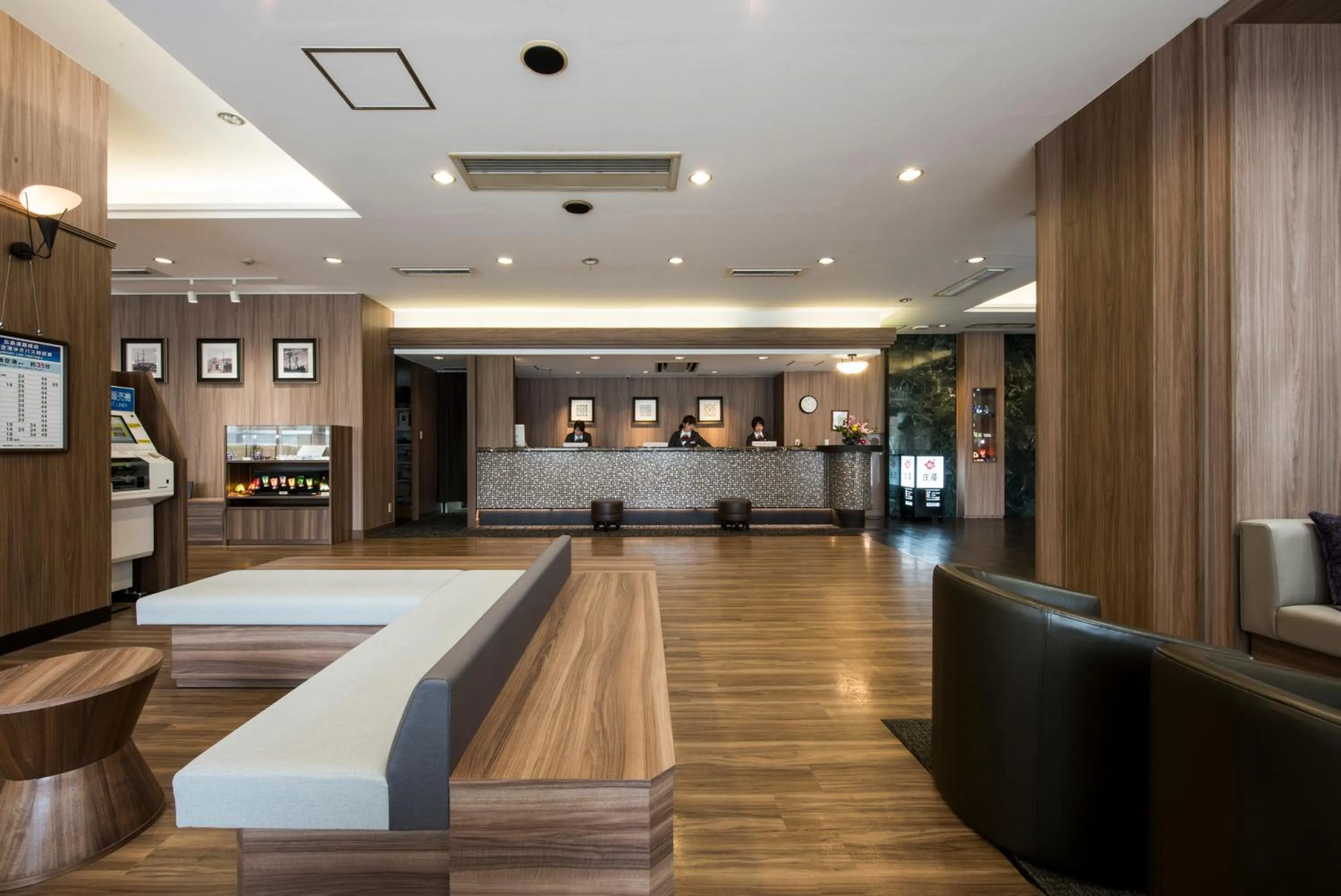 Lobby or reception in Nagasaki Bus Terminal Hotel
