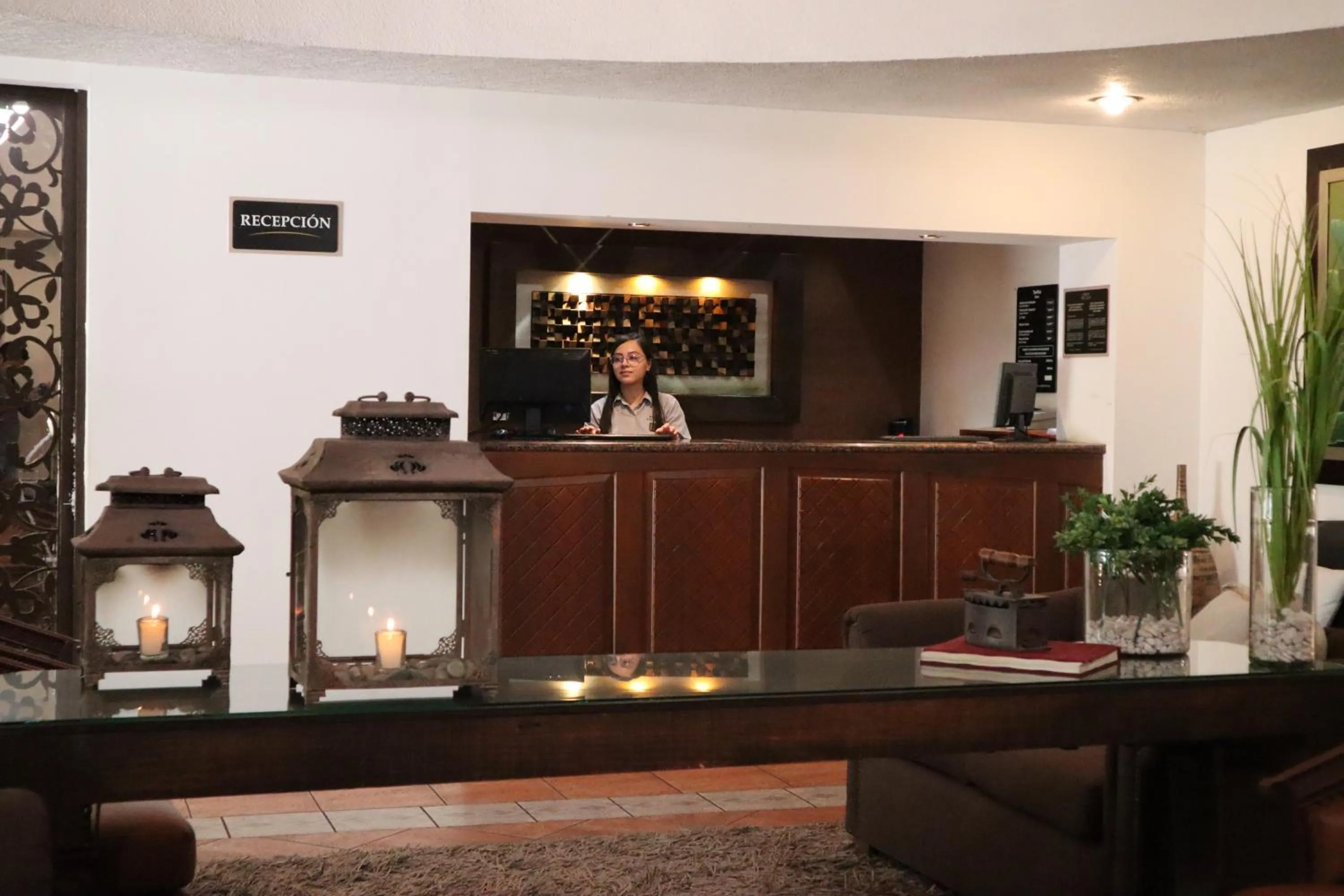 Lobby or reception in Meson del Valle