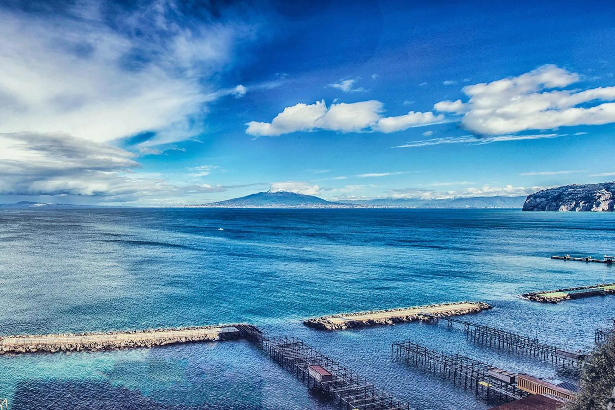Natural landscape in B&B Al Mare Sorrento