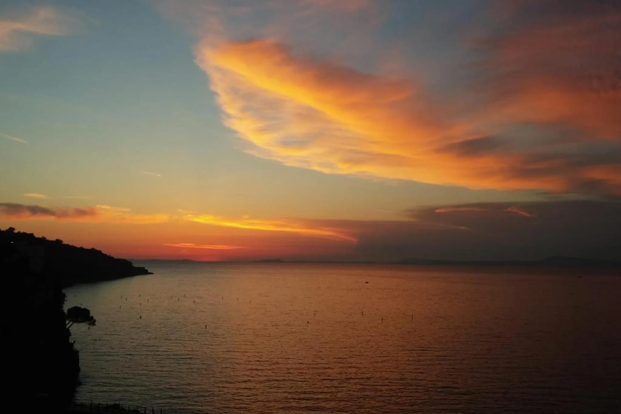 Natural landscape in B&B Al Mare Sorrento