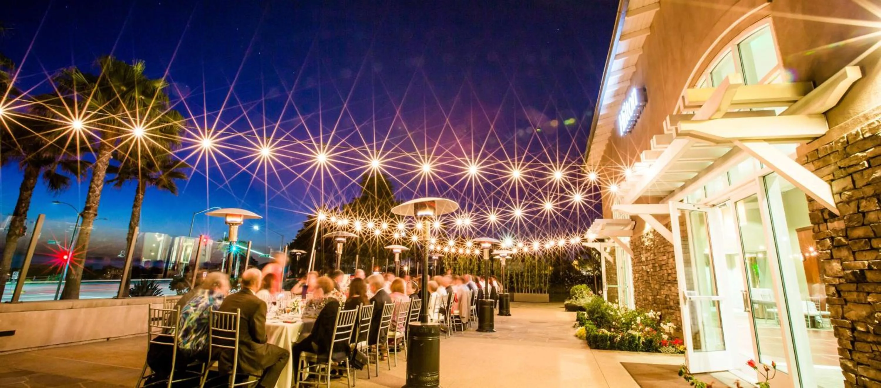 Inner courtyard view in Cape Rey Carlsbad Beach, A Hilton Resort & Spa