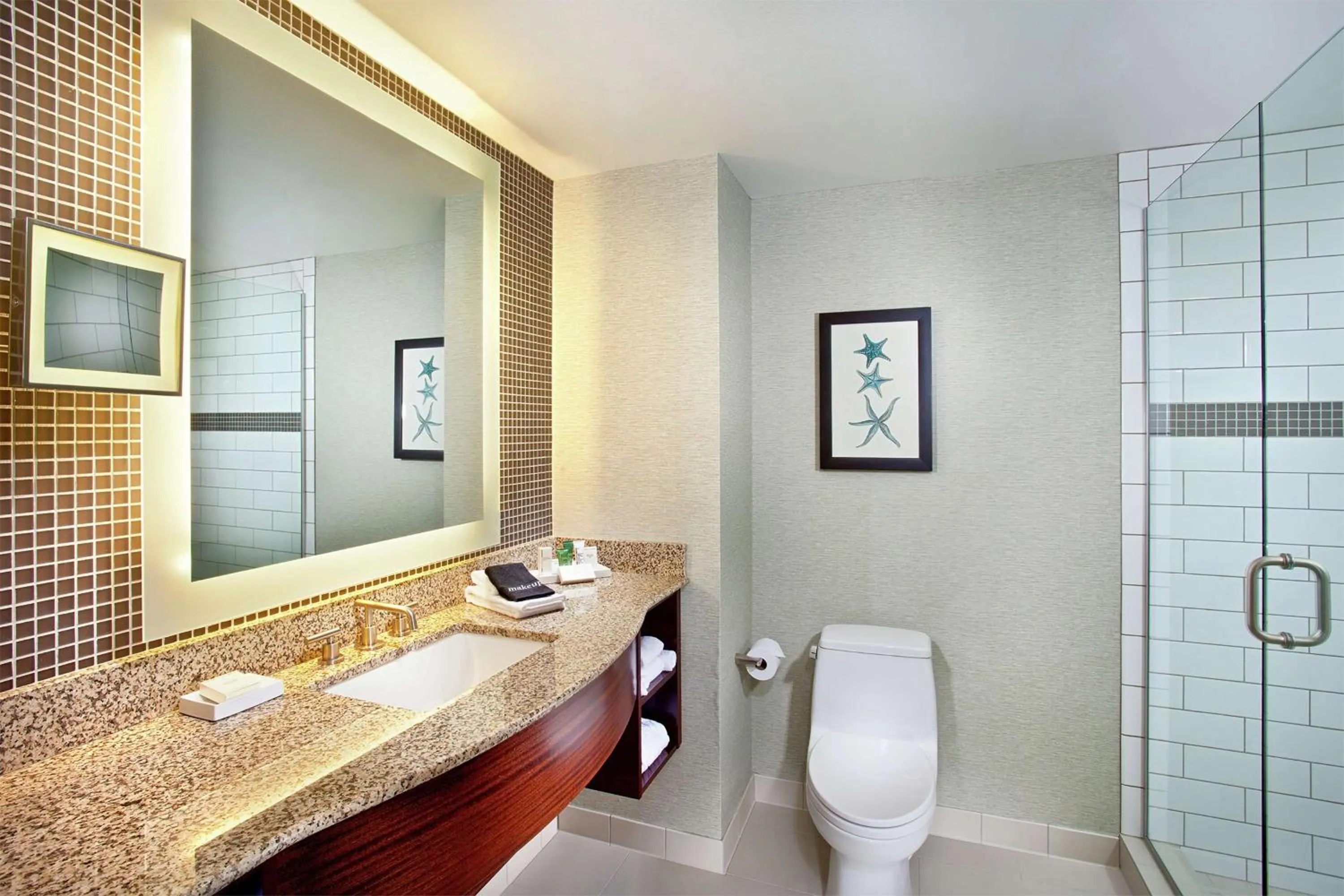 Bathroom in Cape Rey Carlsbad Beach, A Hilton Resort & Spa