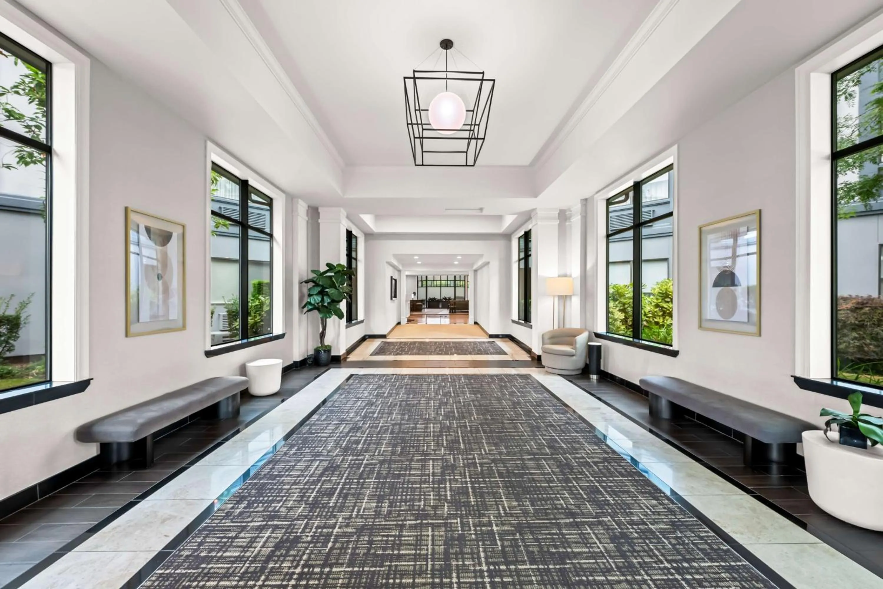 Lobby or reception in Best Western Plus Puyallup Hotel