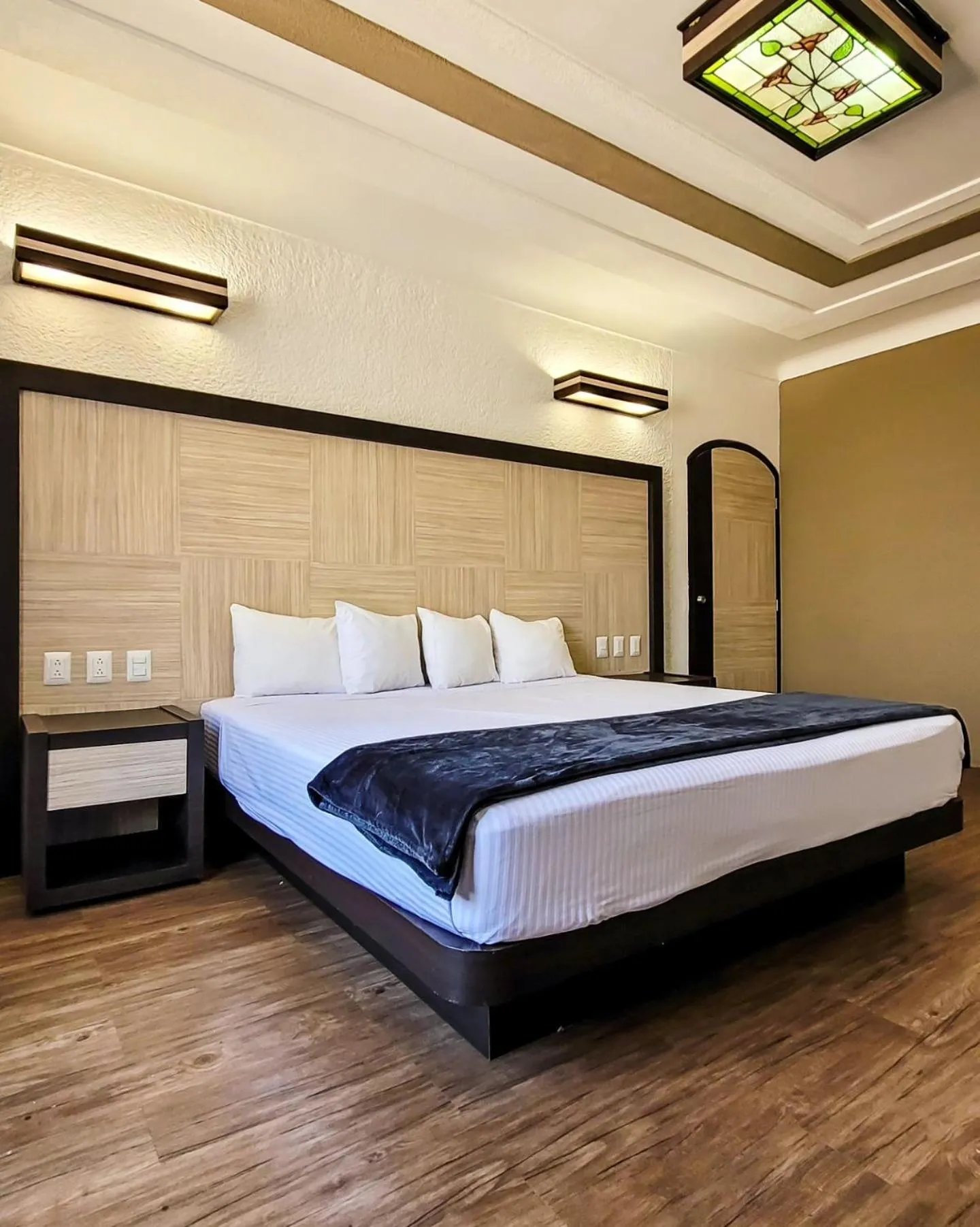 Bed in Hotel Paseo de la Presa