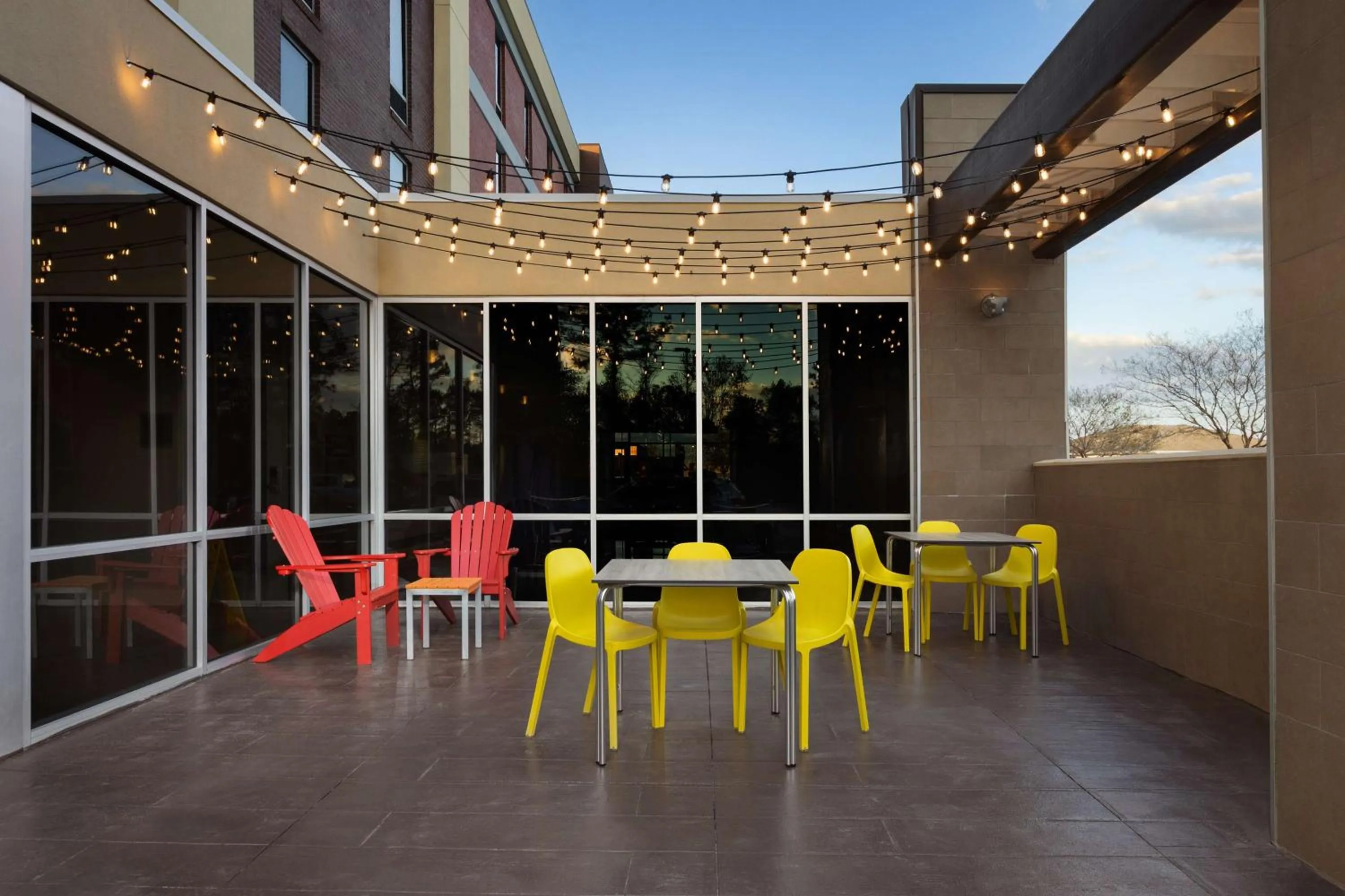 Patio in Home2 Suites by Hilton Jacksonville, NC