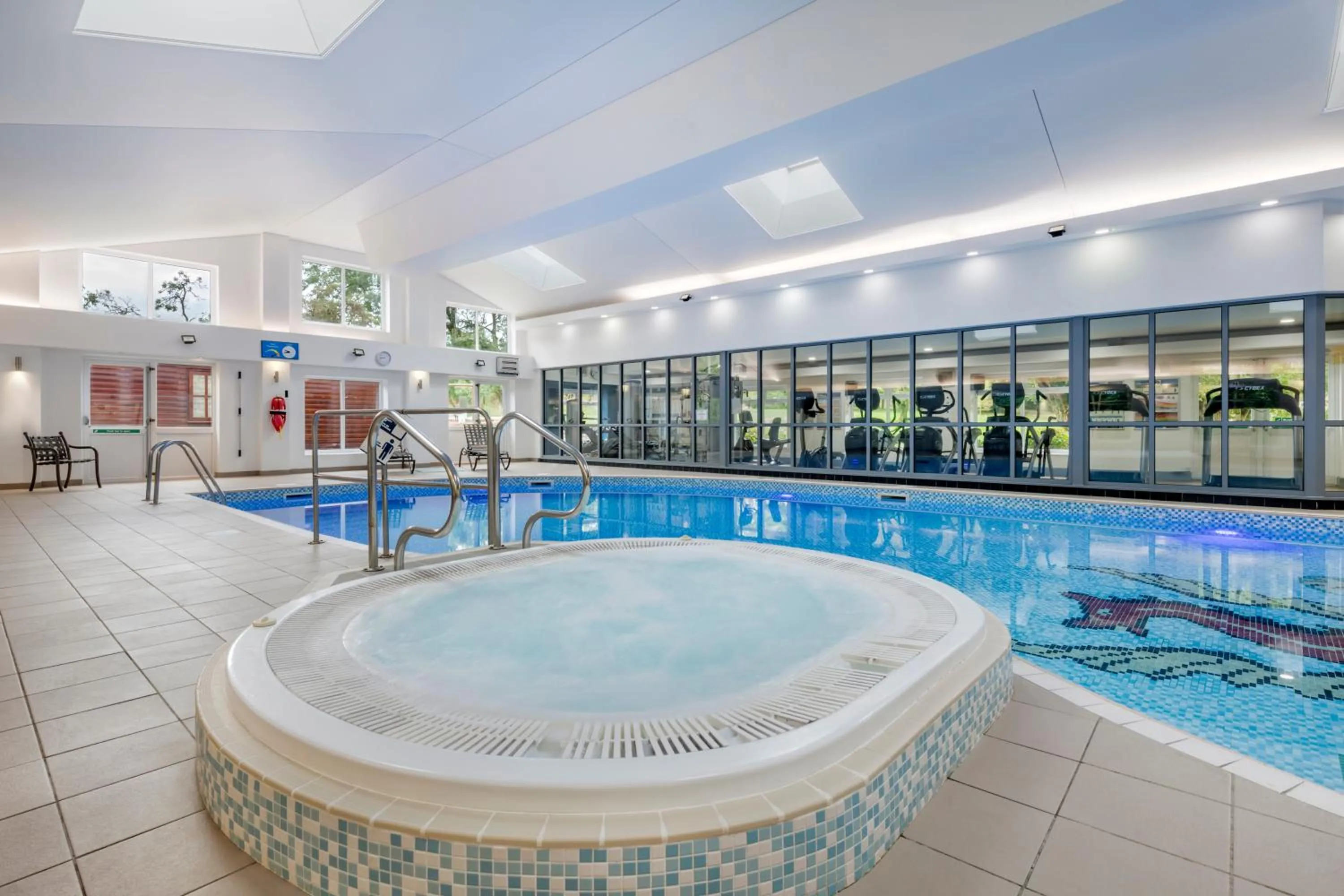 Swimming pool in Thurnham Hall Resort