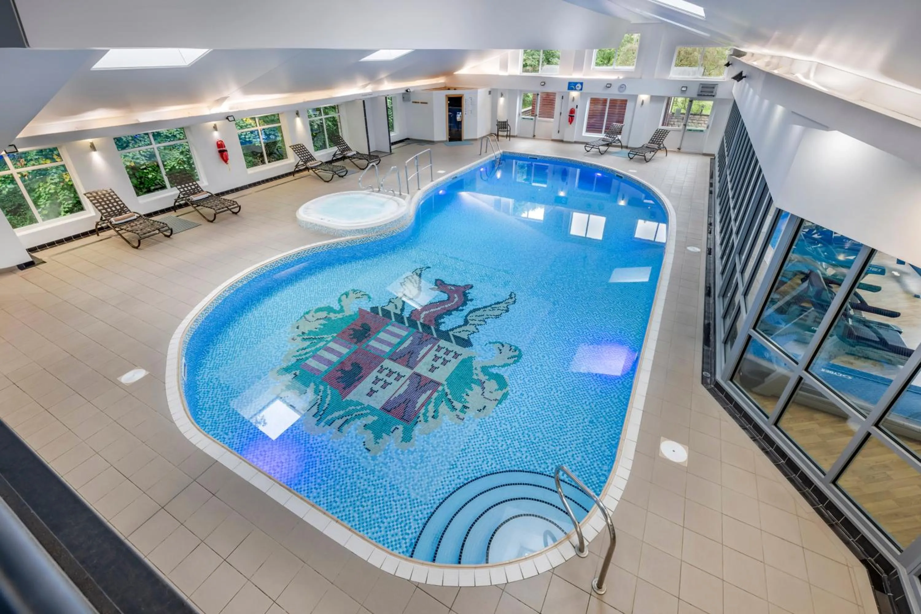 Swimming pool in Thurnham Hall Resort
