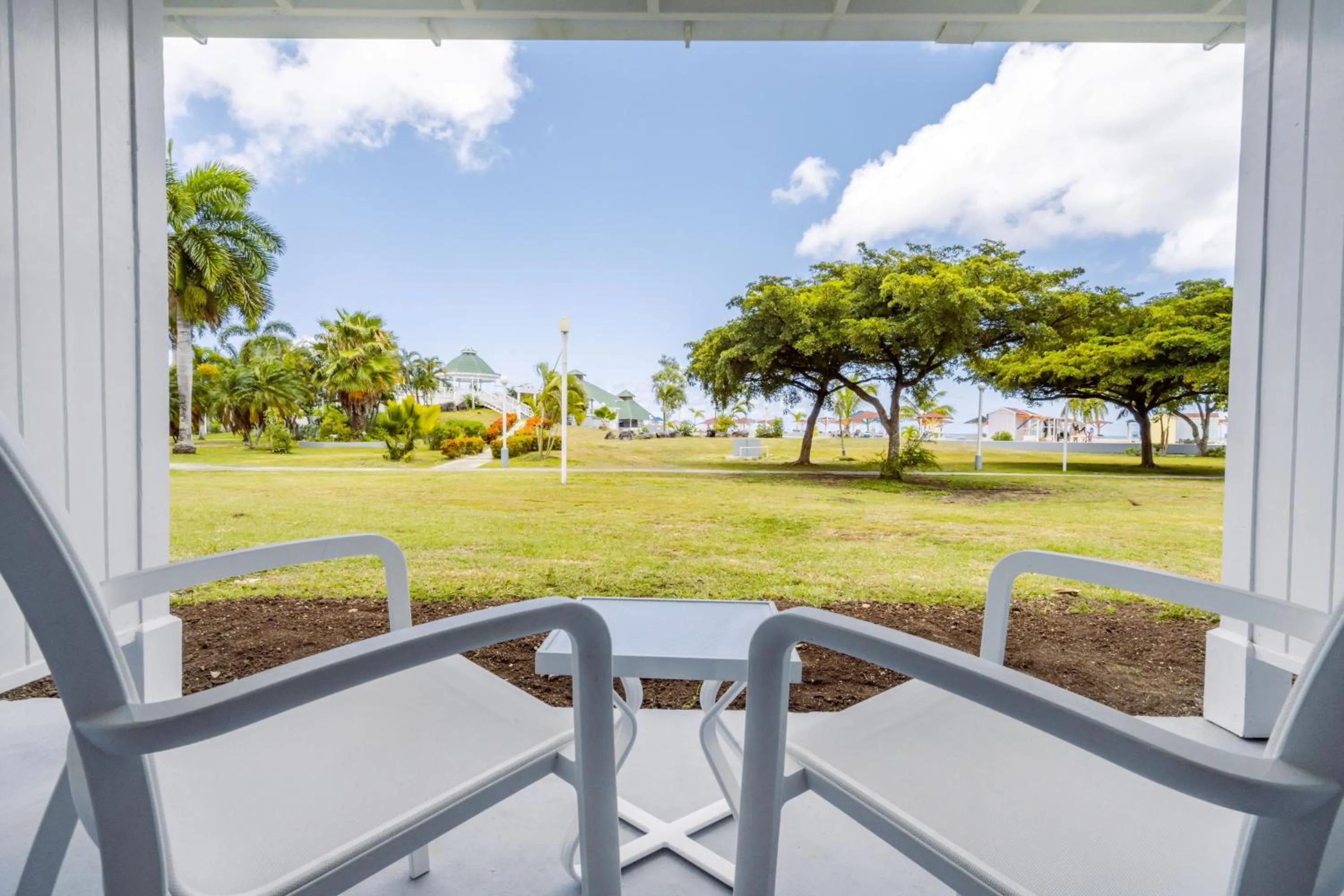 Patio in Jolly Beach Antigua - All Inclusive