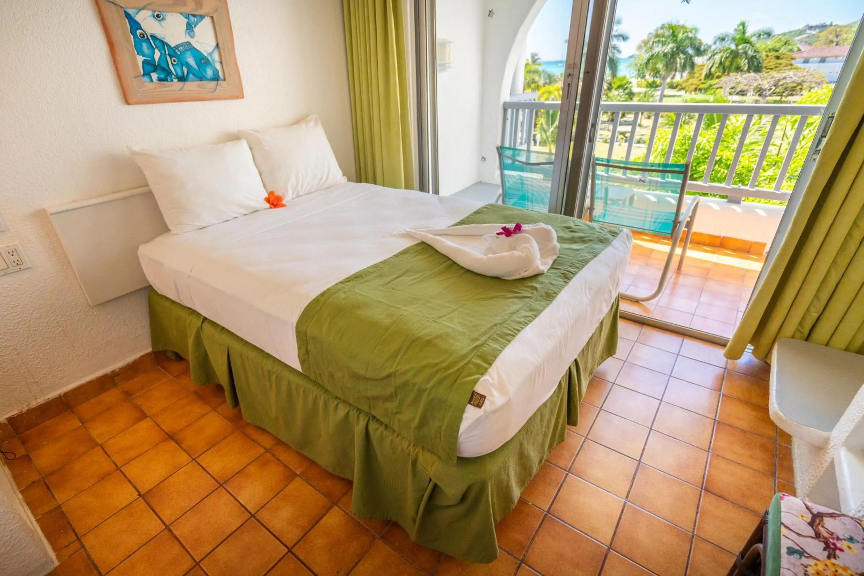 Bedroom, Bed in Jolly Beach Antigua - All Inclusive