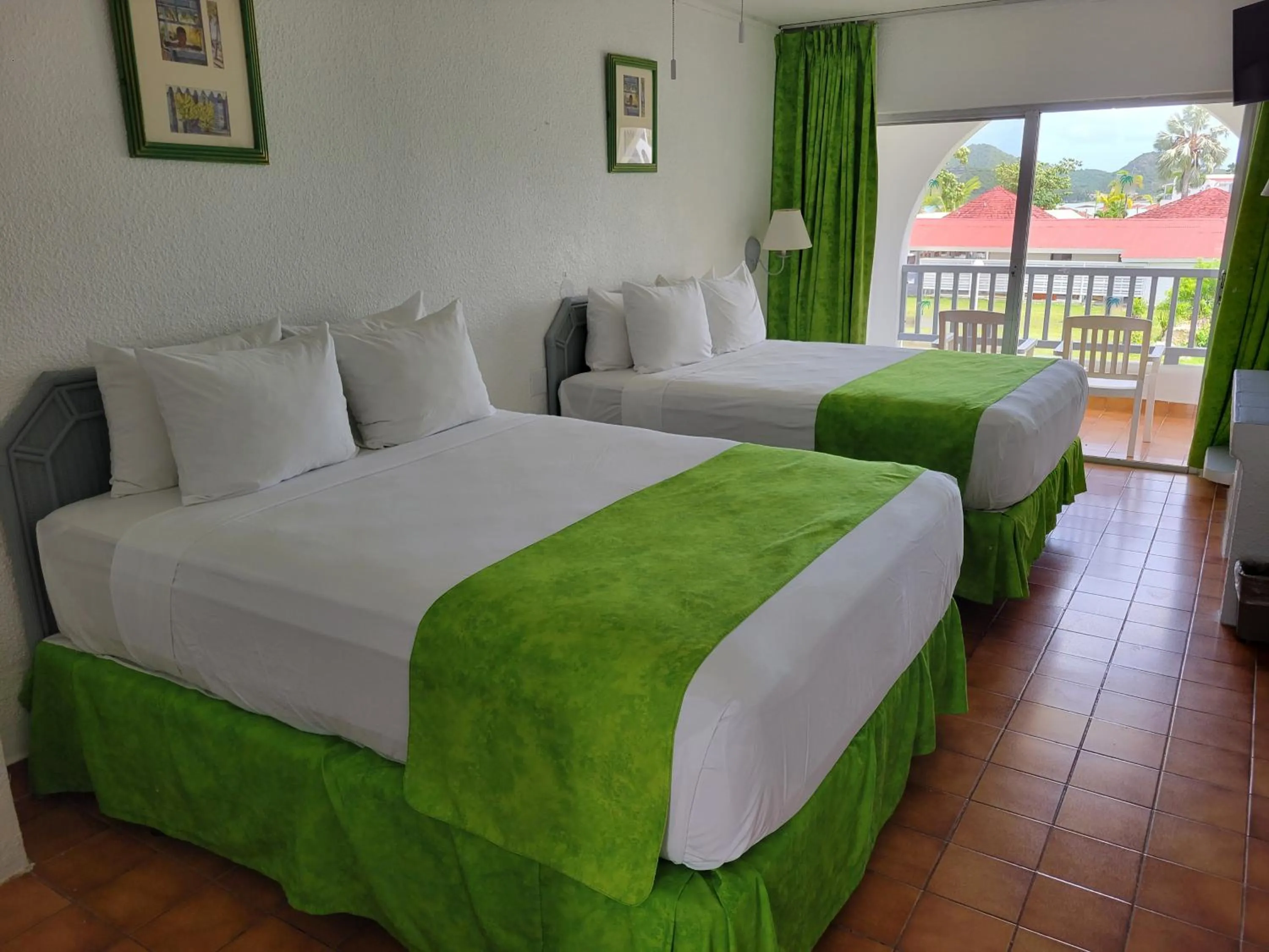 Bed in Jolly Beach Antigua - All Inclusive