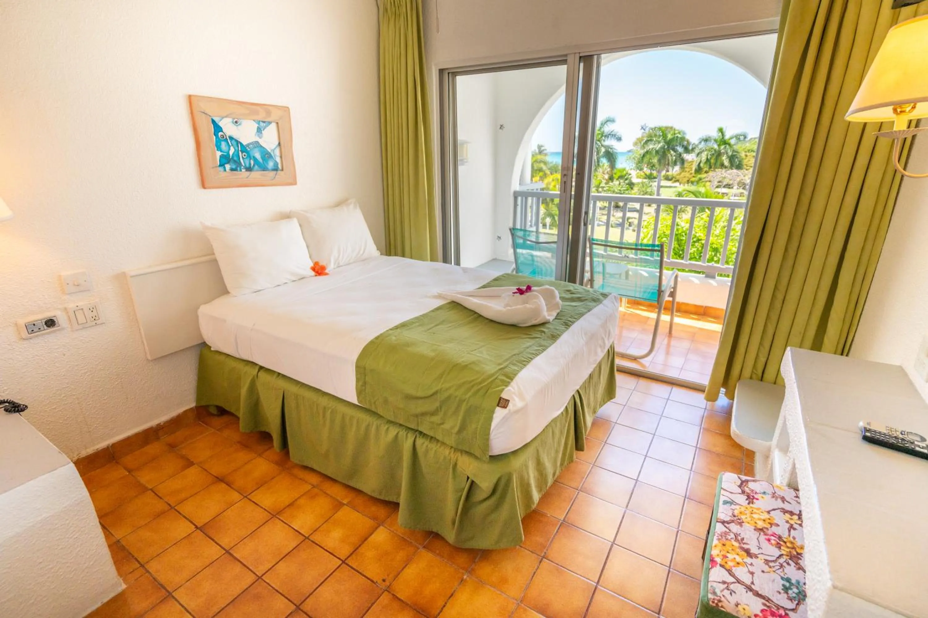 Bed in Jolly Beach Antigua - All Inclusive