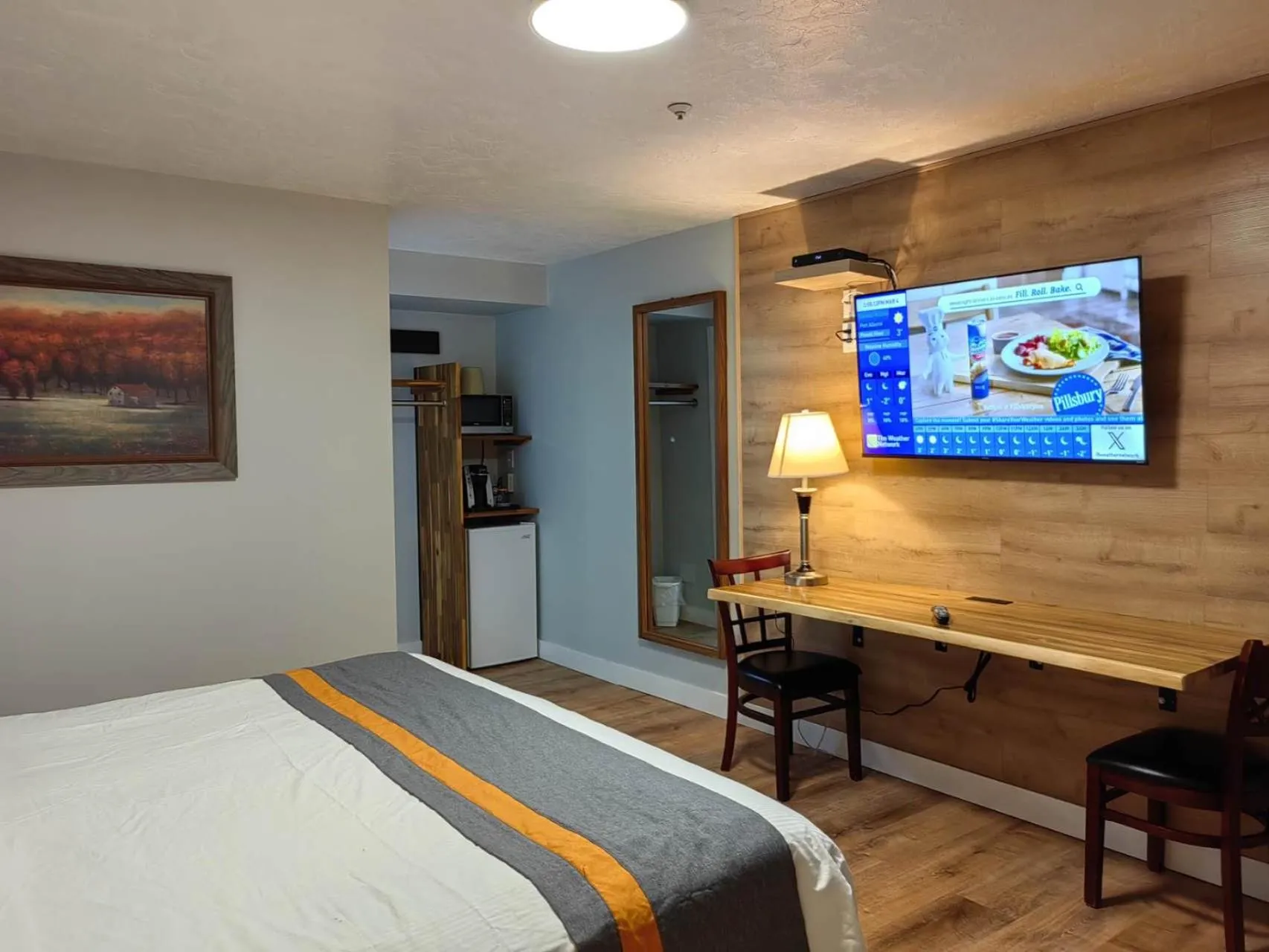 TV and multimedia, Bed in Harbour Light Motel