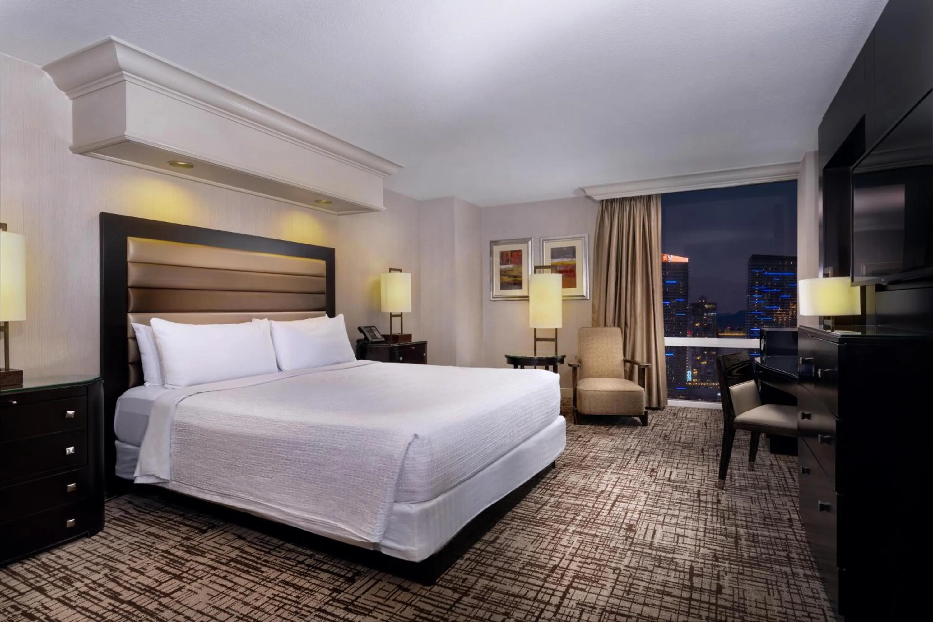 Bed in Treasure Island - TI Las Vegas Hotel & Casino