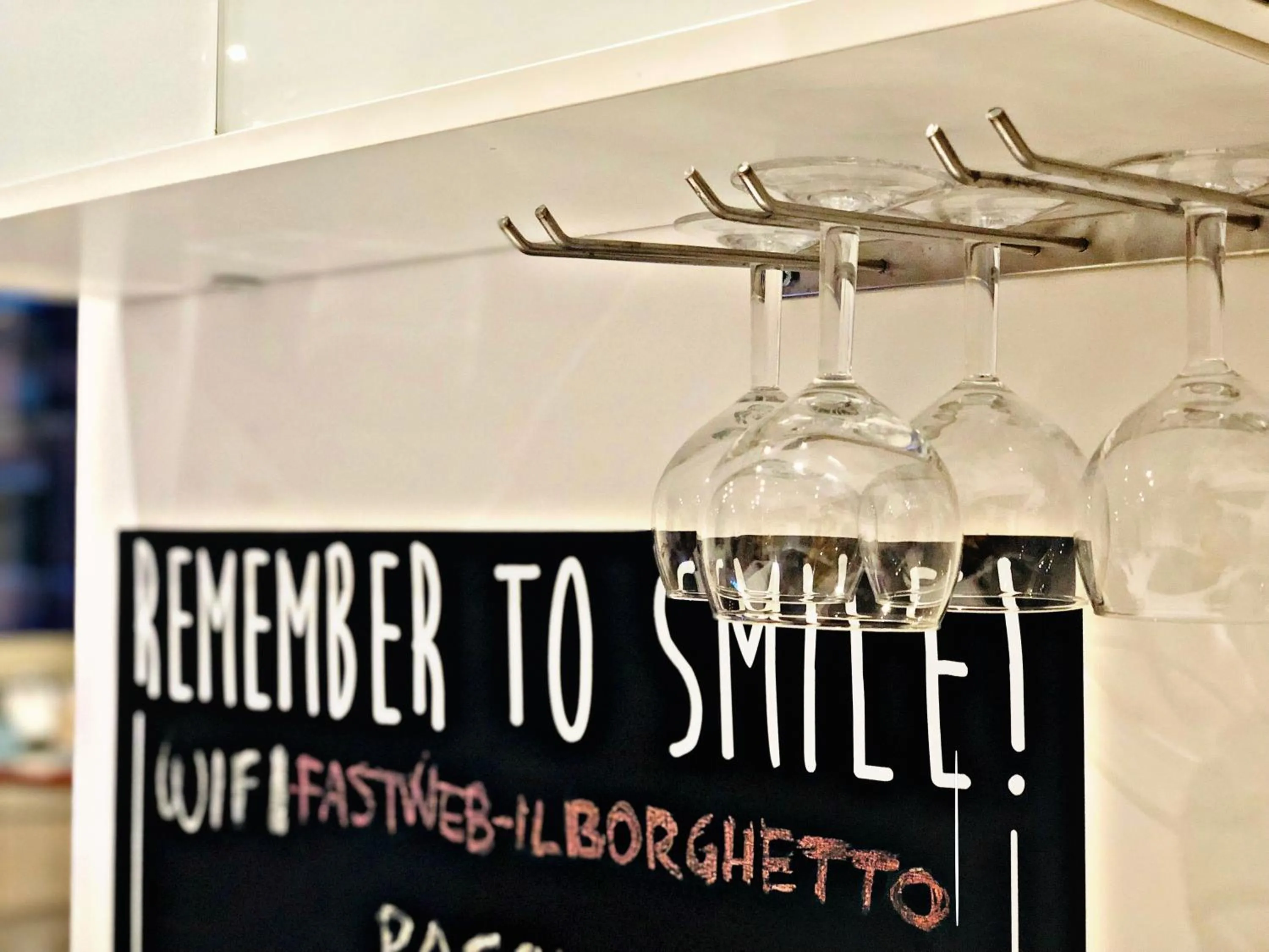 Kitchen or kitchenette in Il BorGhetto Guest House