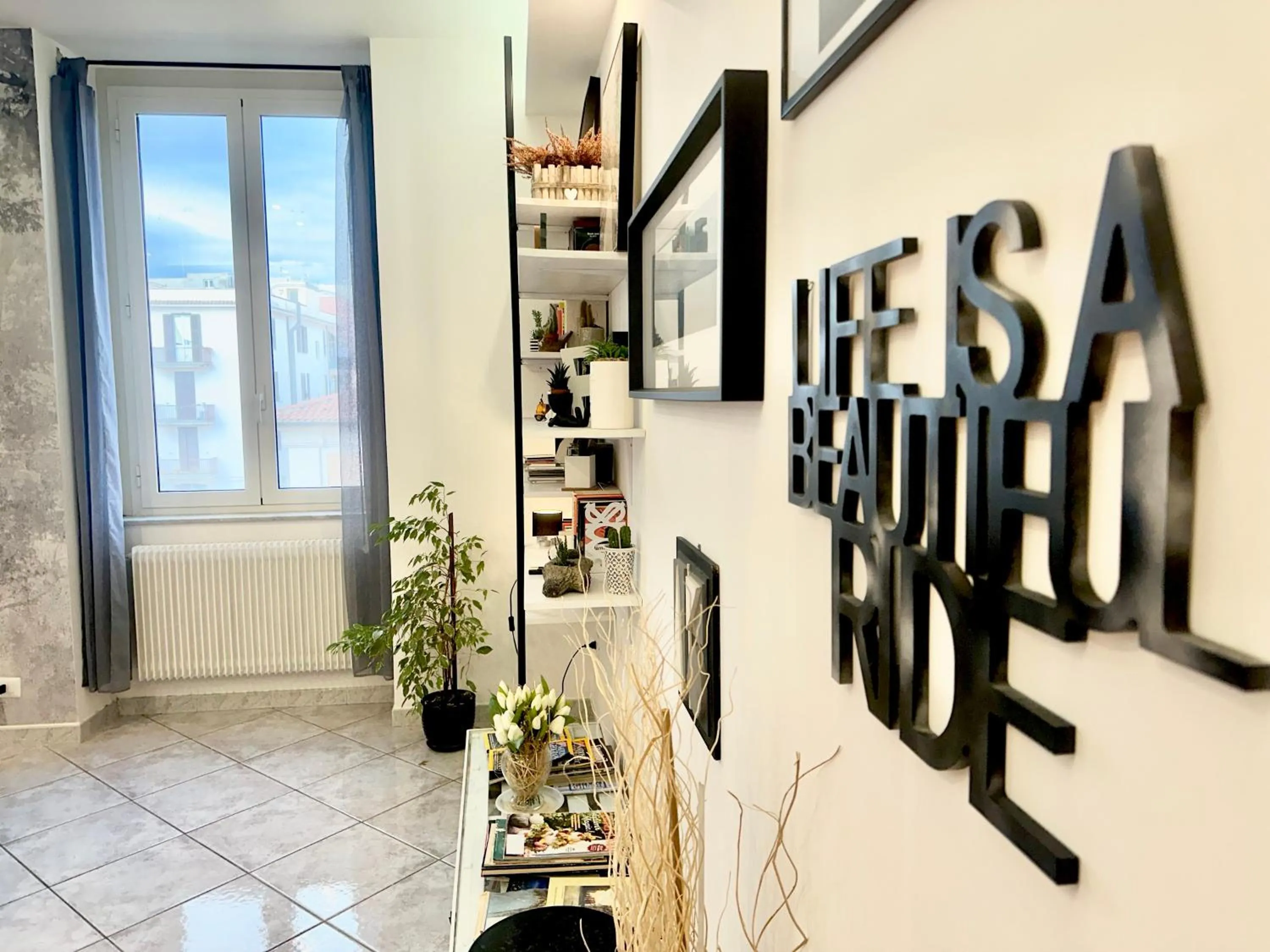 Seating area in Il BorGhetto Guest House