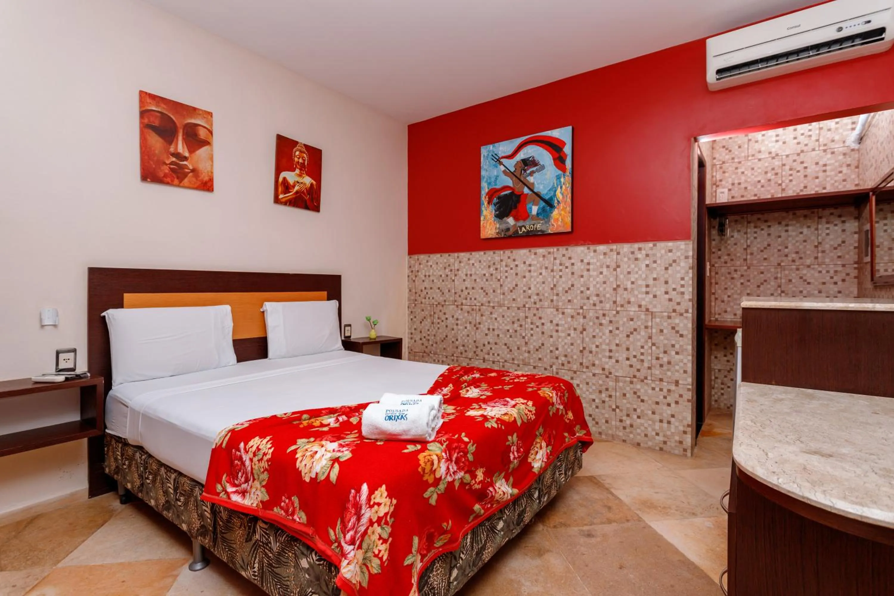 Bedroom, Bed in Jardim dos Orixás