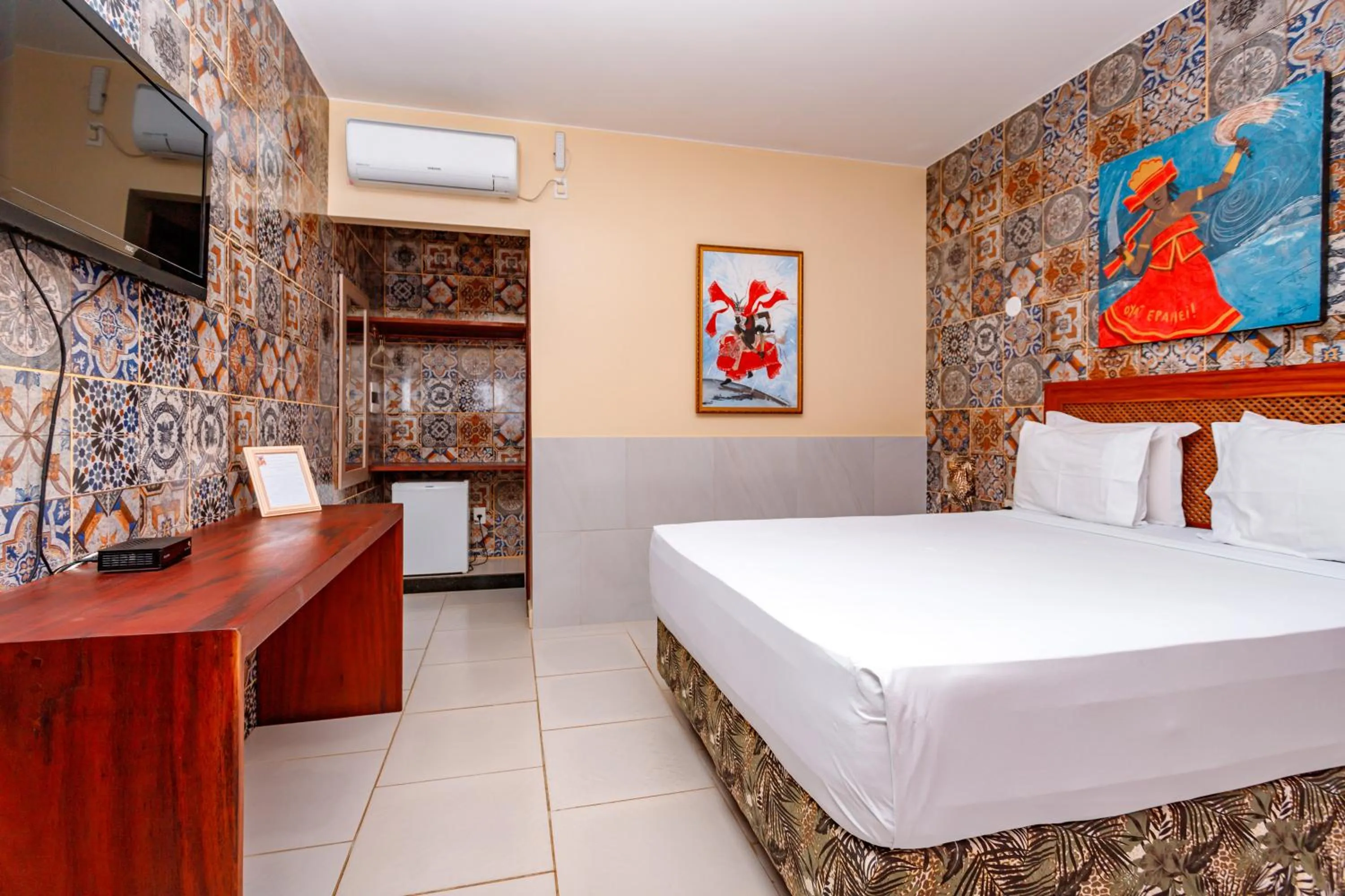 Bedroom, Bed in Jardim dos Orixás