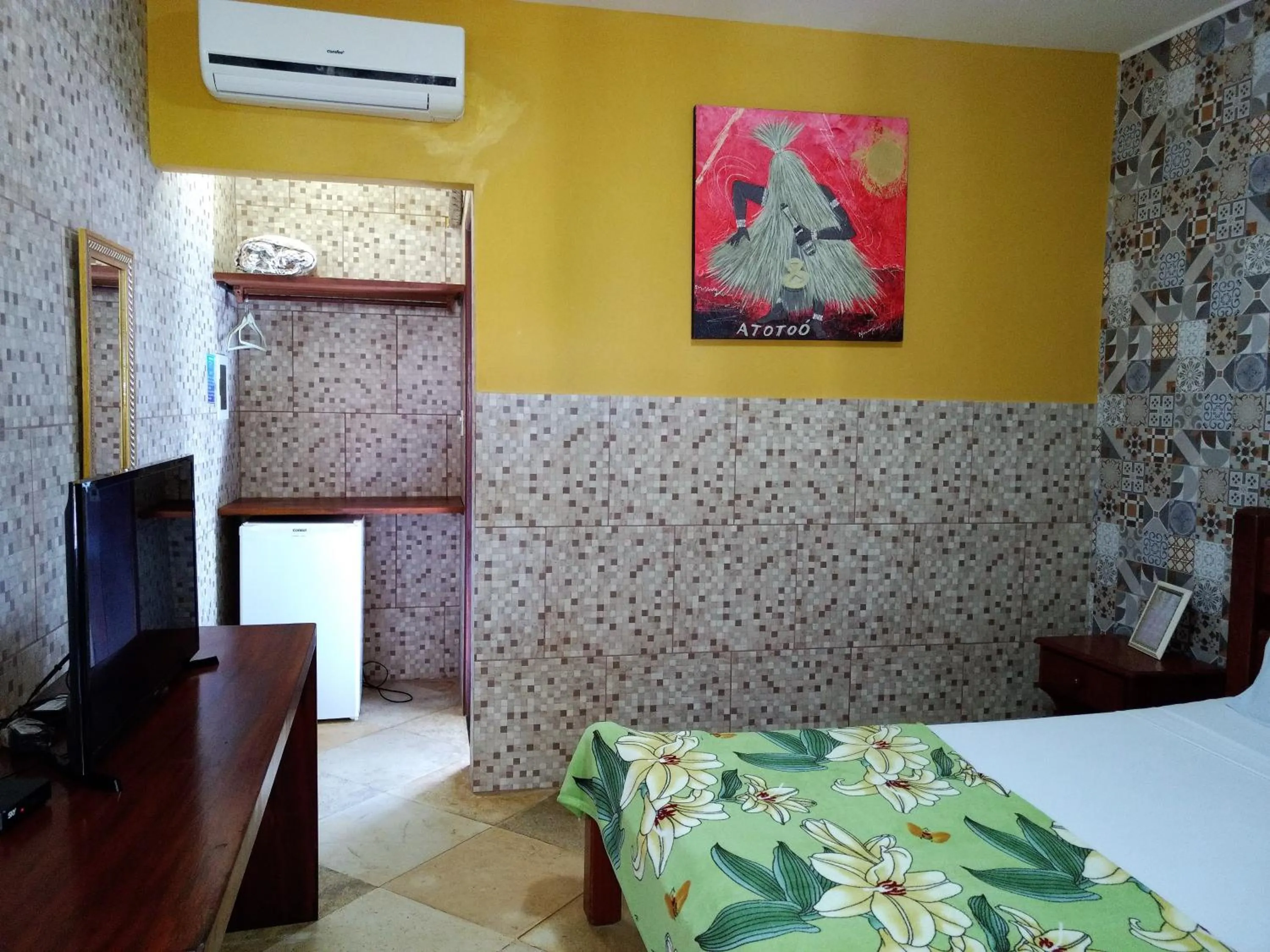 Bedroom, Bed in Jardim dos Orixás