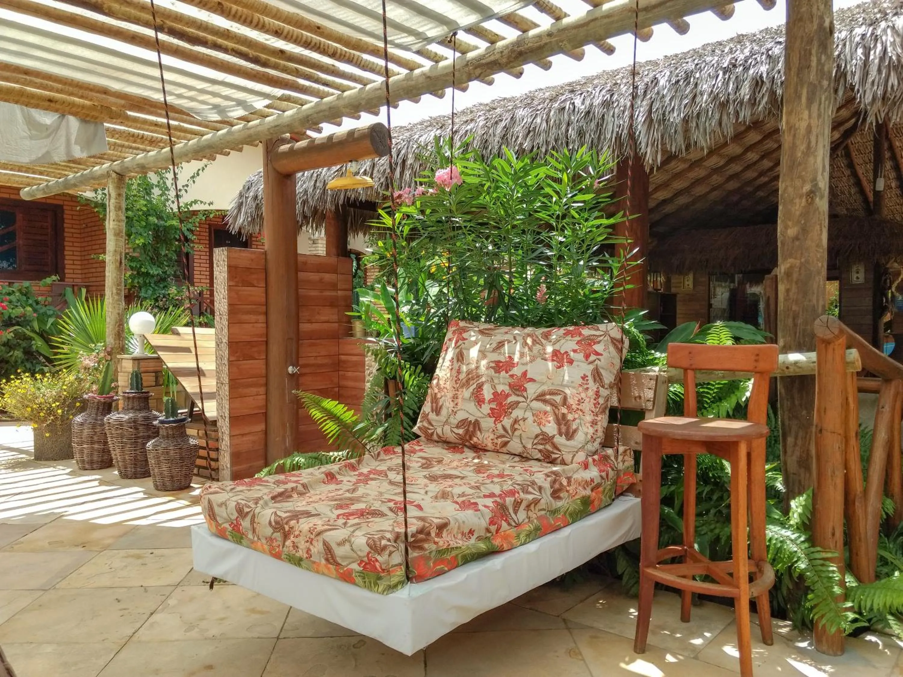 Pool view in Jardim dos Orixás