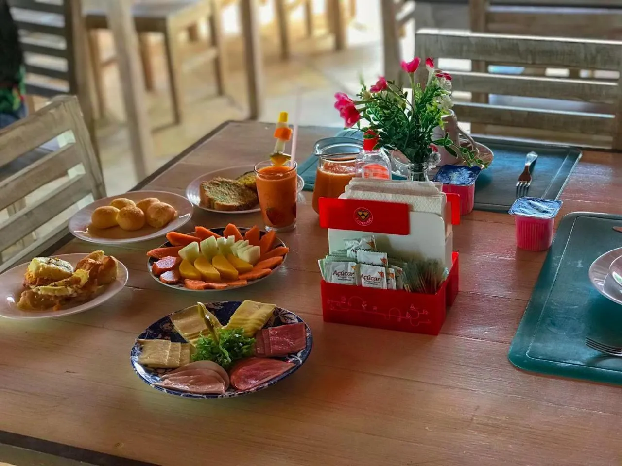 Food and drinks in Jardim dos Orixás