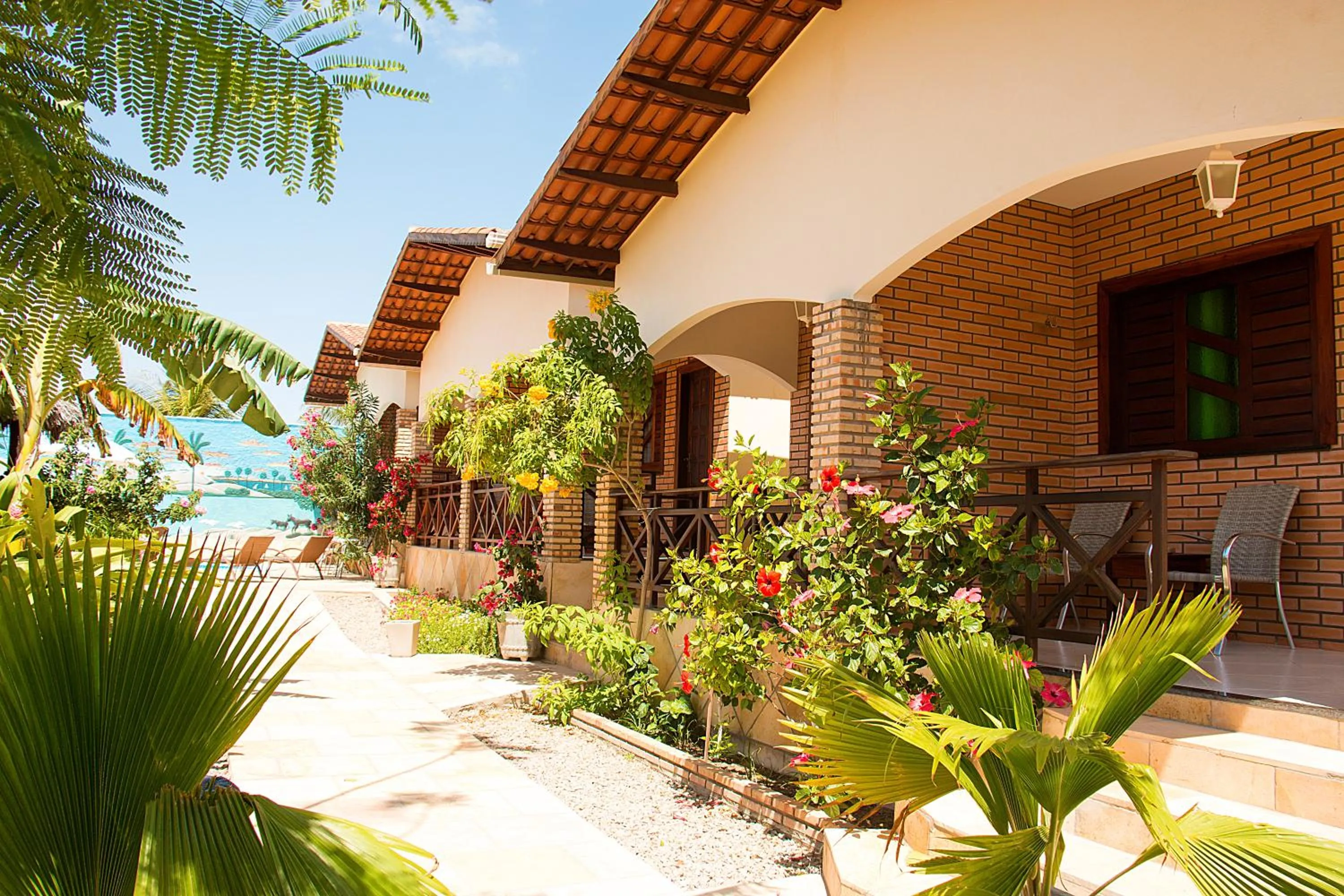 Photo of the whole room in Jardim dos Orixás