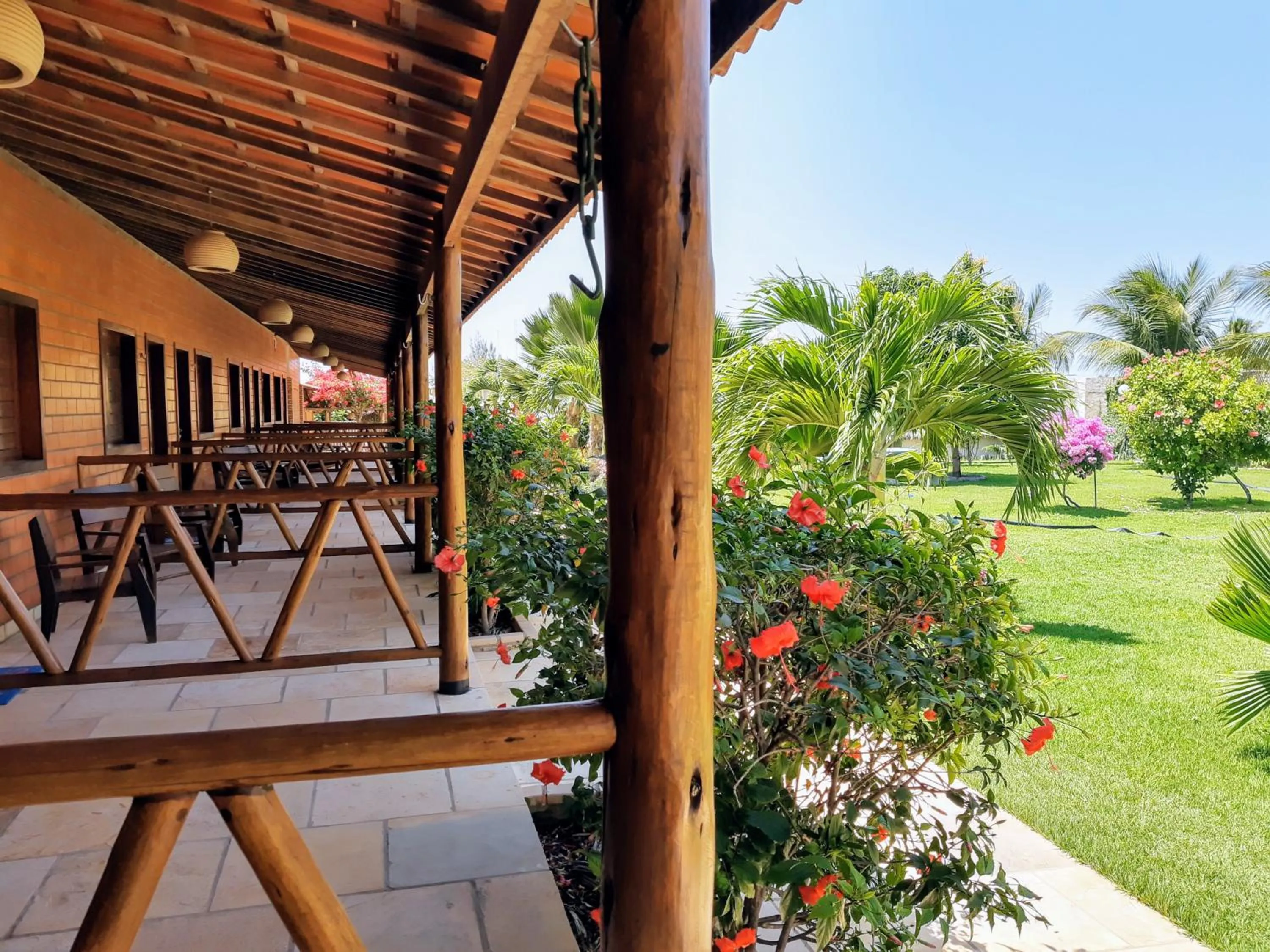 Garden view in Jardim dos Orixás