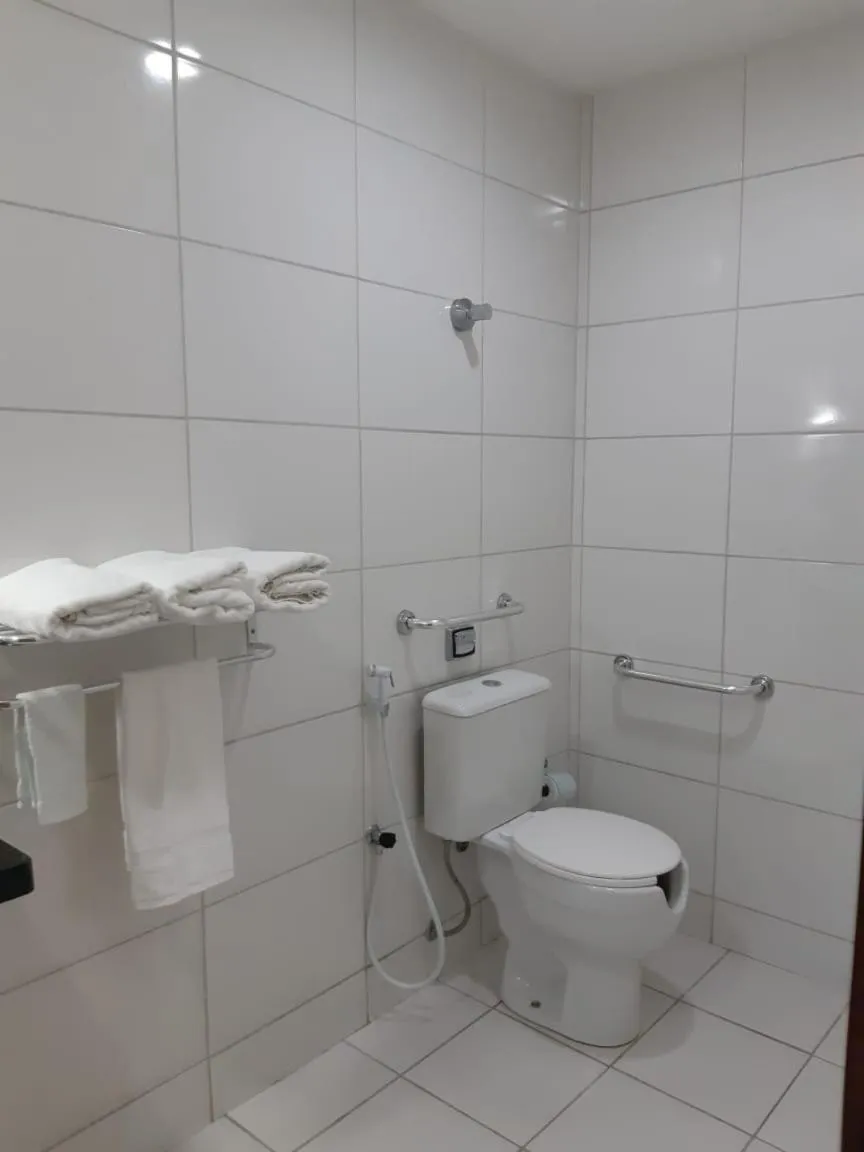 Bathroom in Hotel Três Caravelas