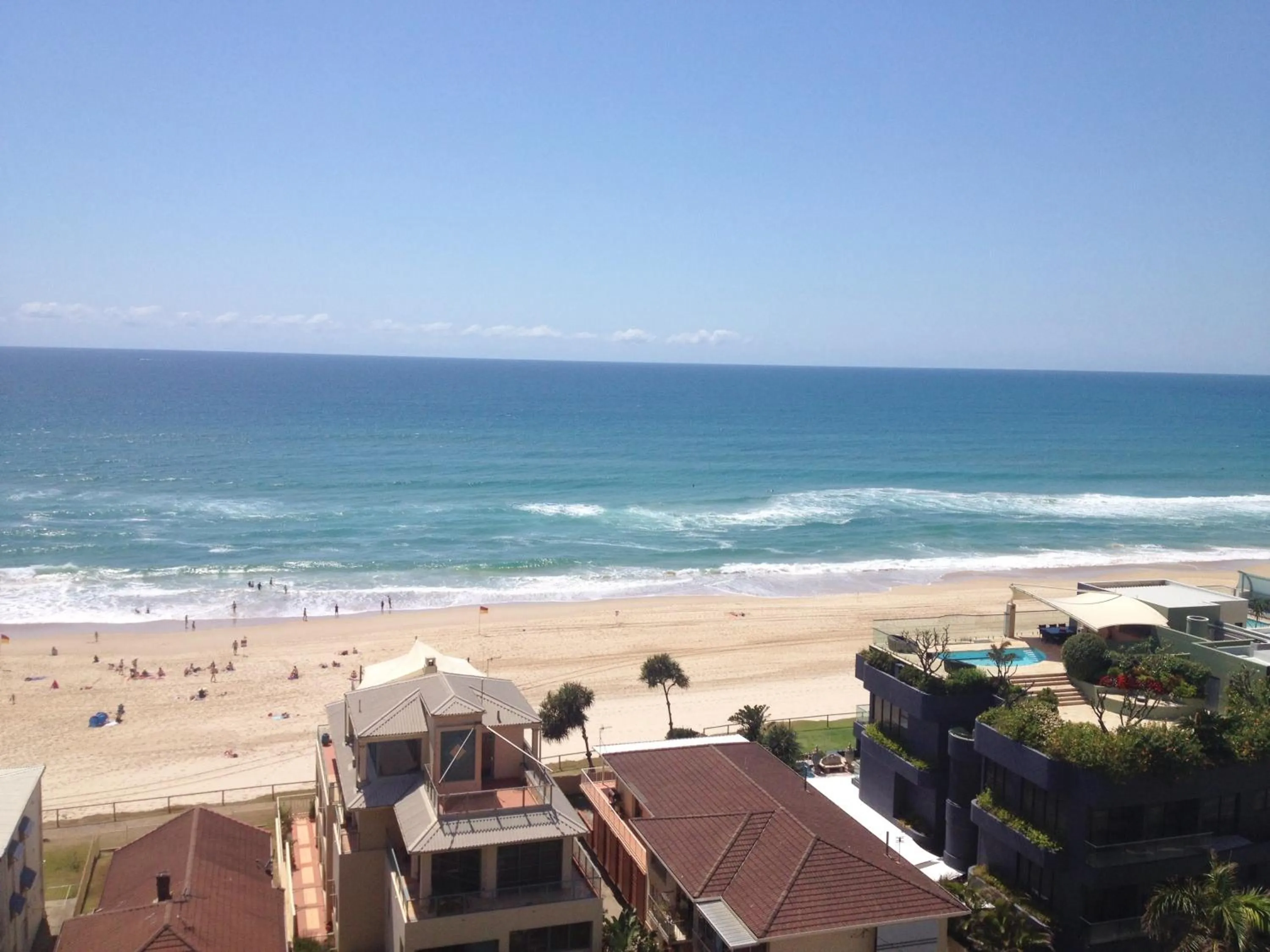 Sea view in Norfolk Luxury Beachfront Apartments Gold Coast