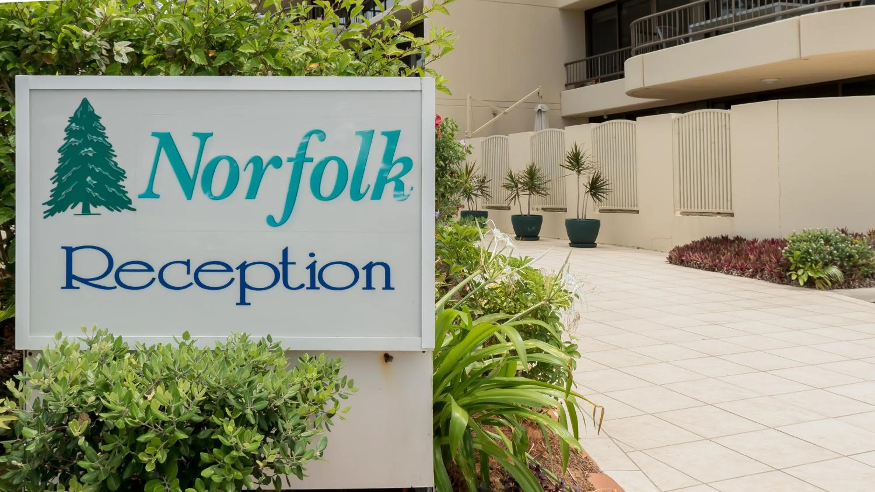 Facade/entrance in Norfolk Luxury Beachfront Apartments Gold Coast