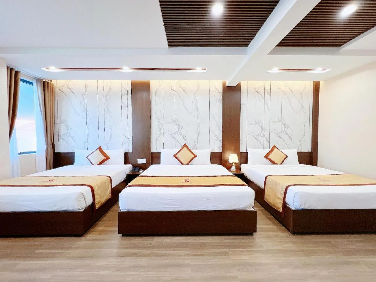 Bed in Champa Resort & Spa