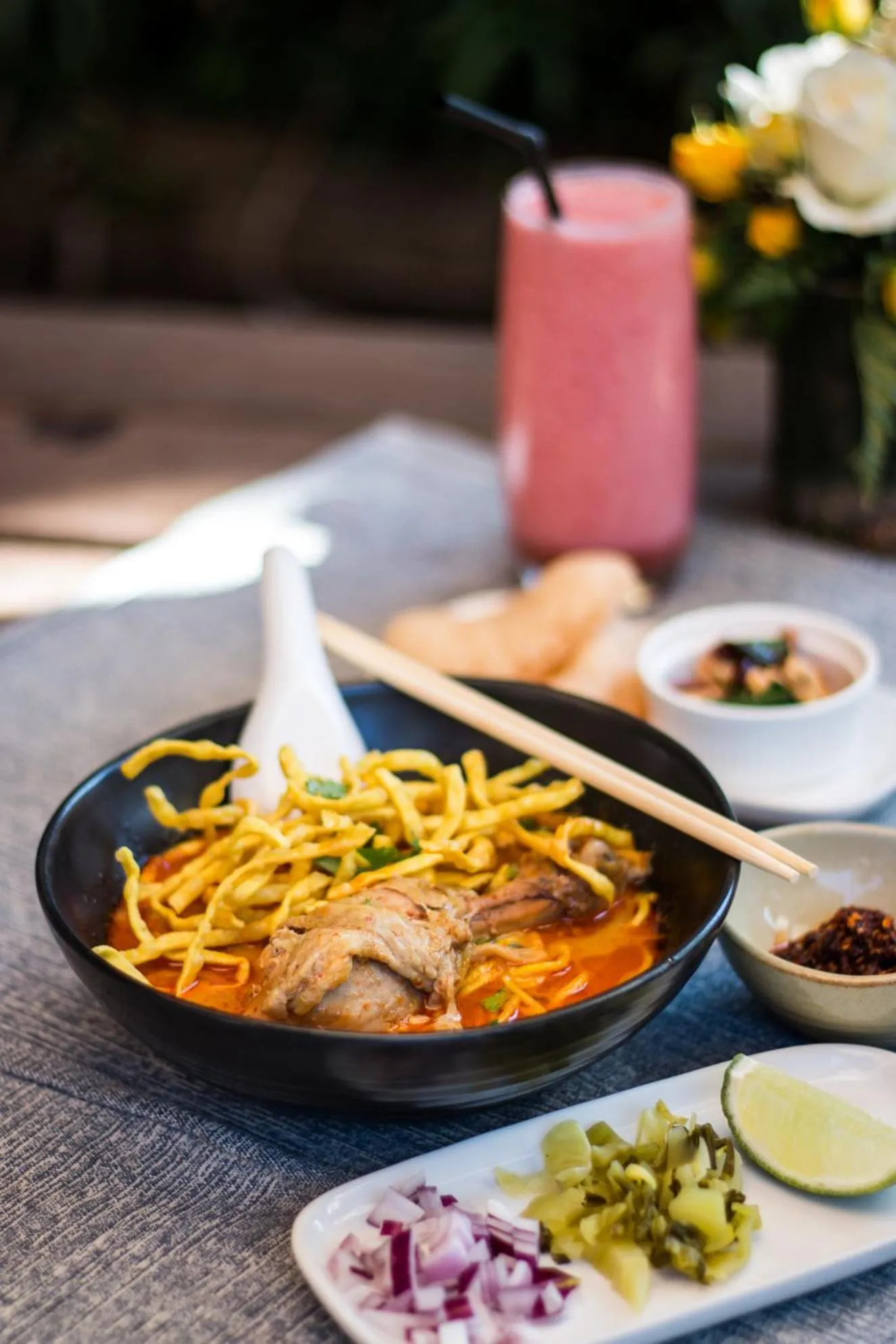 Restaurant/places to eat in DoiTung Lodge