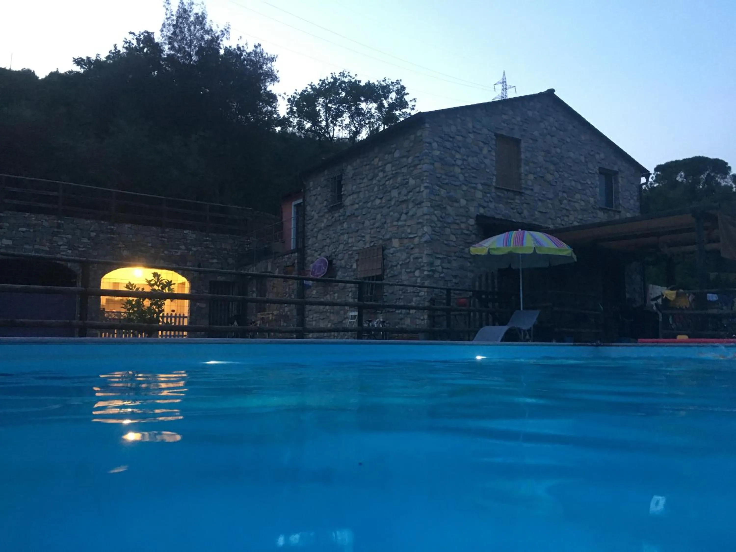 Sunset in B&b Il Rustico