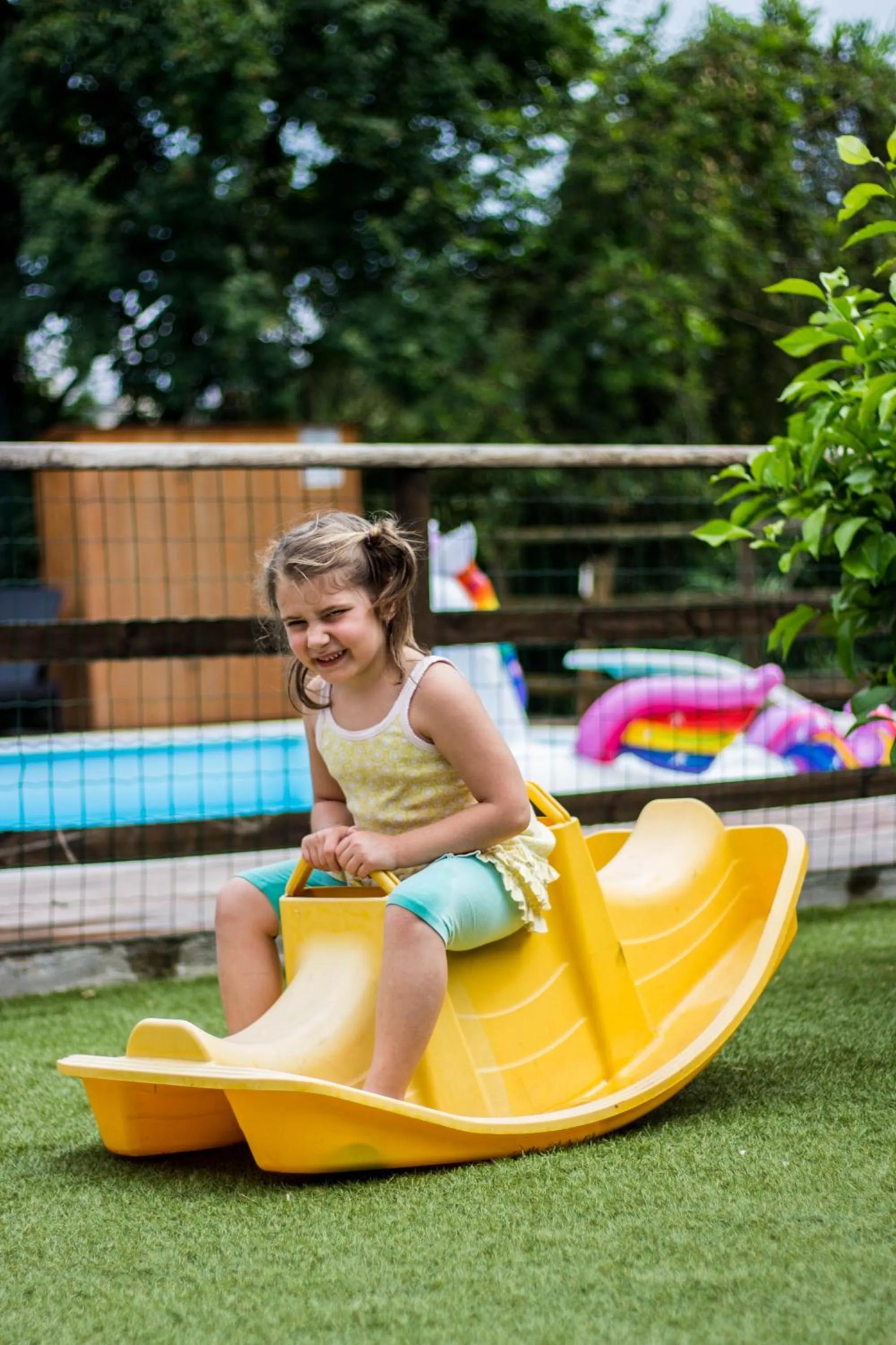 Garden in B&b Il Rustico