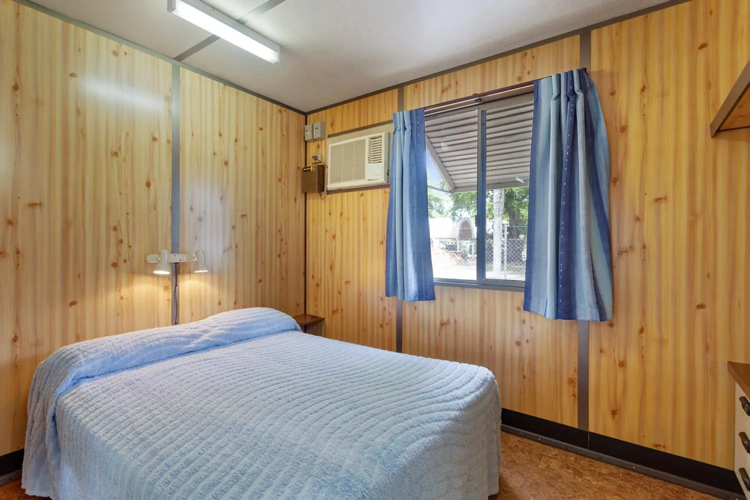 Bed in First City Caravilla