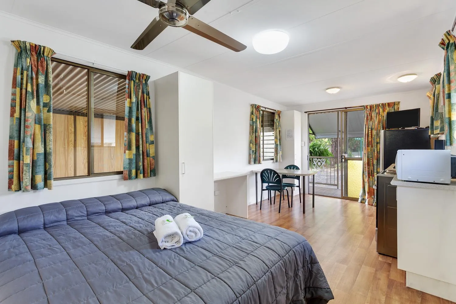 Bed in First City Caravilla